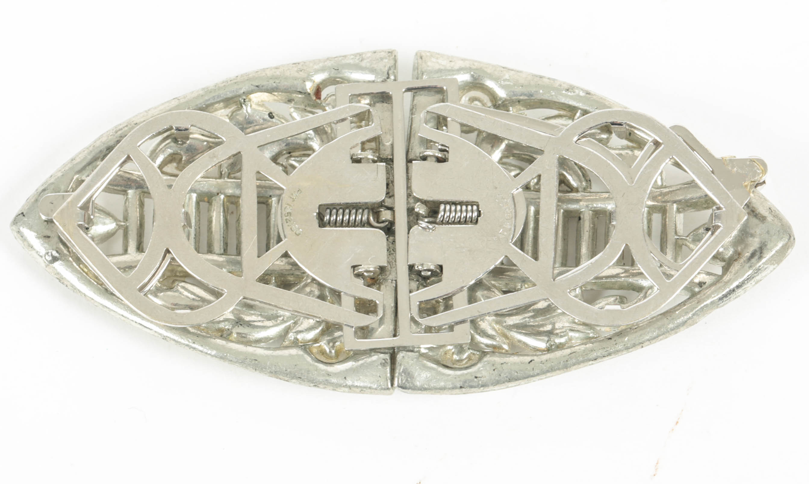 Vintage Rhinestone Brooch and Clip