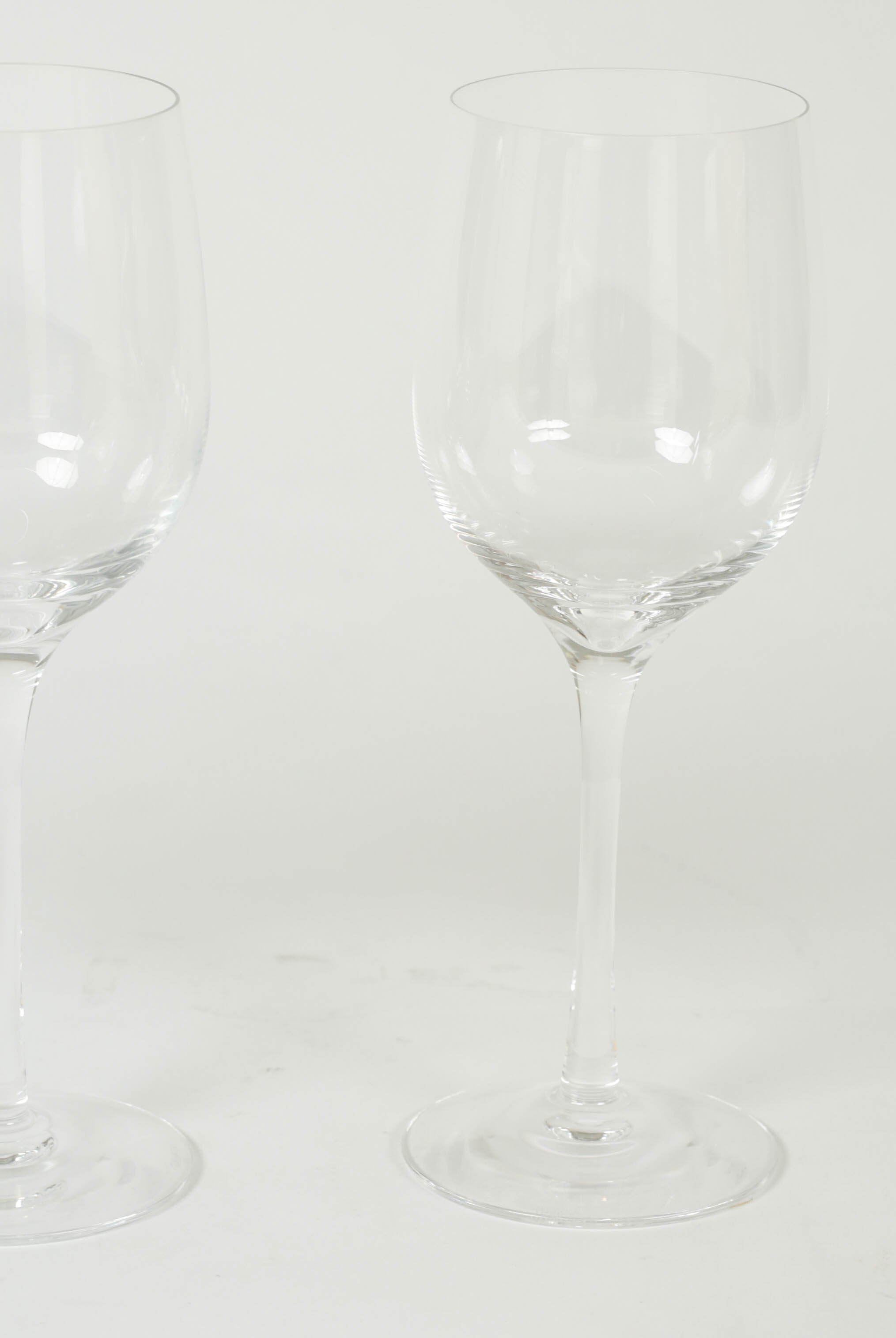 Set of Tiffany & Co. Crystal Wine Glasses