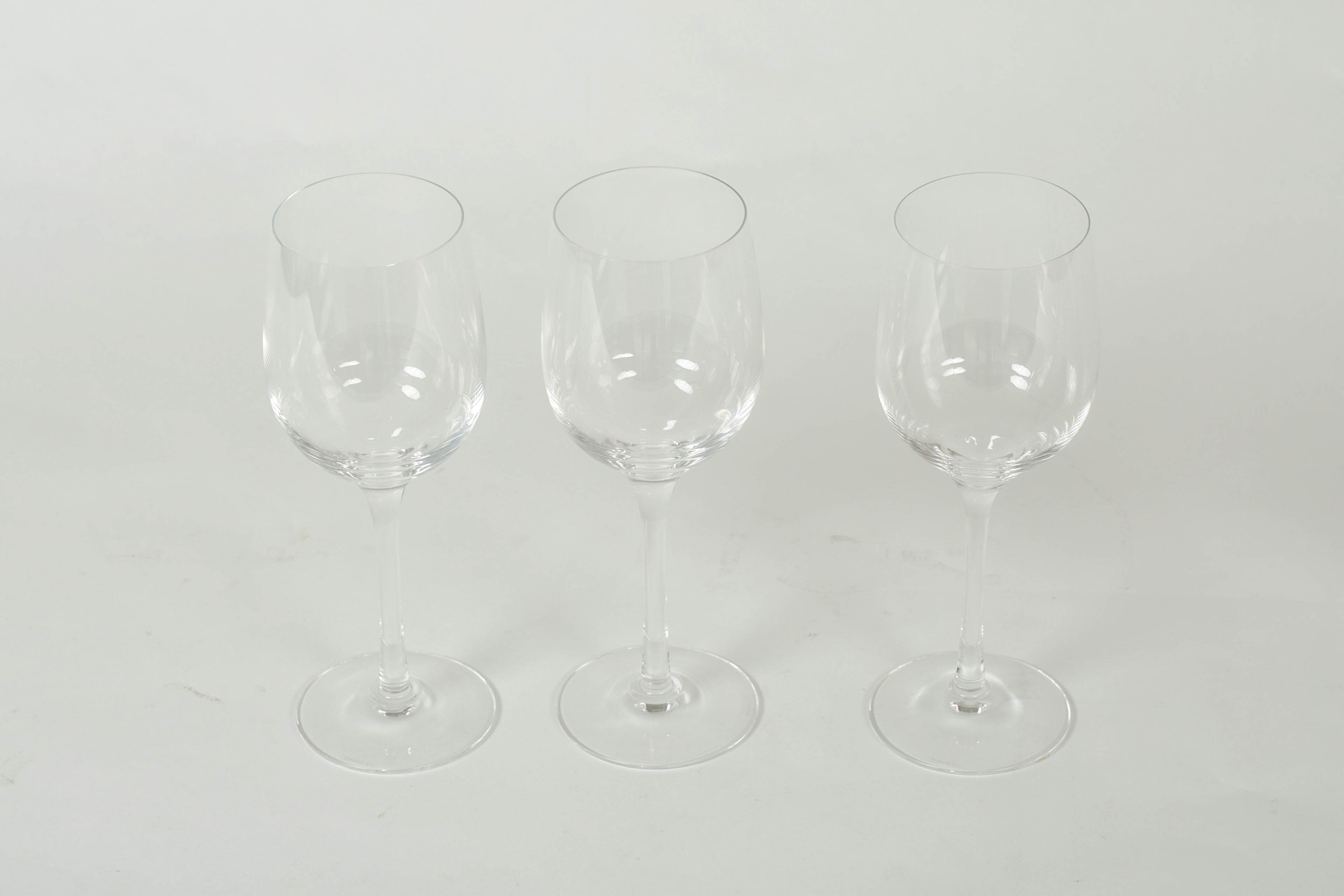 Set of Tiffany & Co. Crystal Wine Glasses