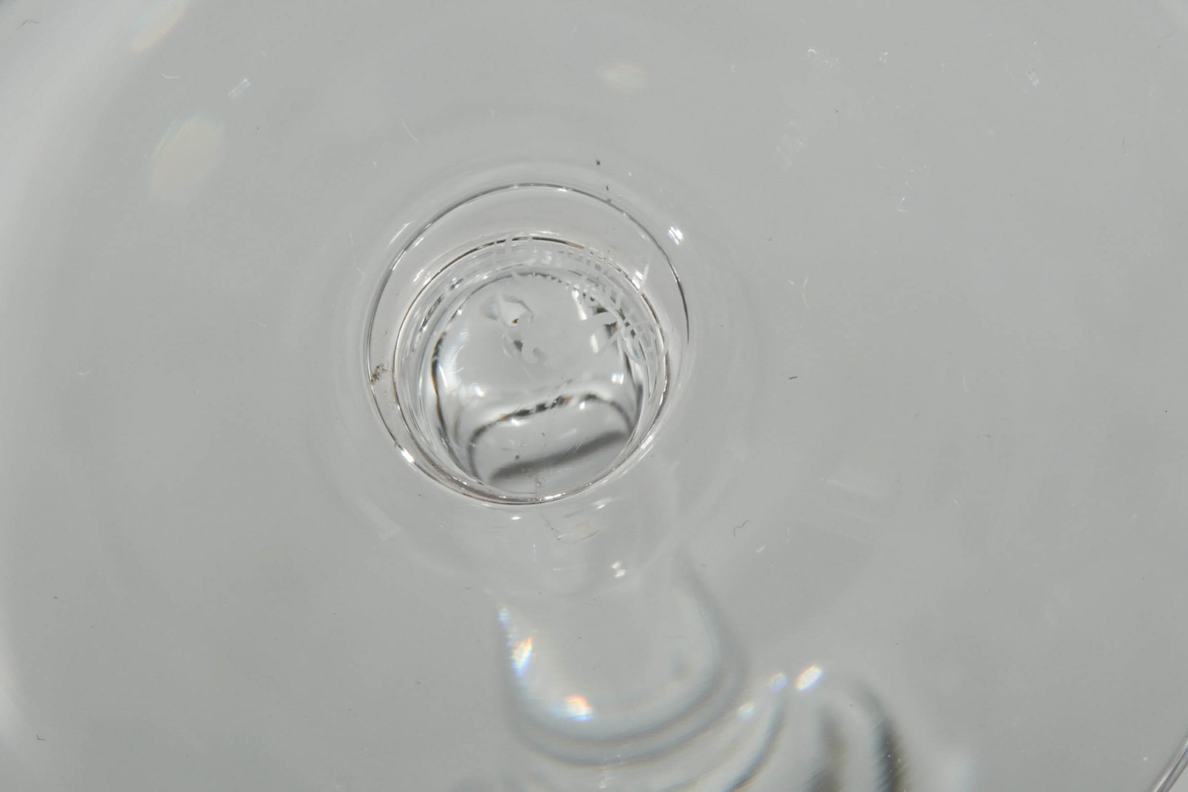 Set of Orrefors Crystal Martini Glasses