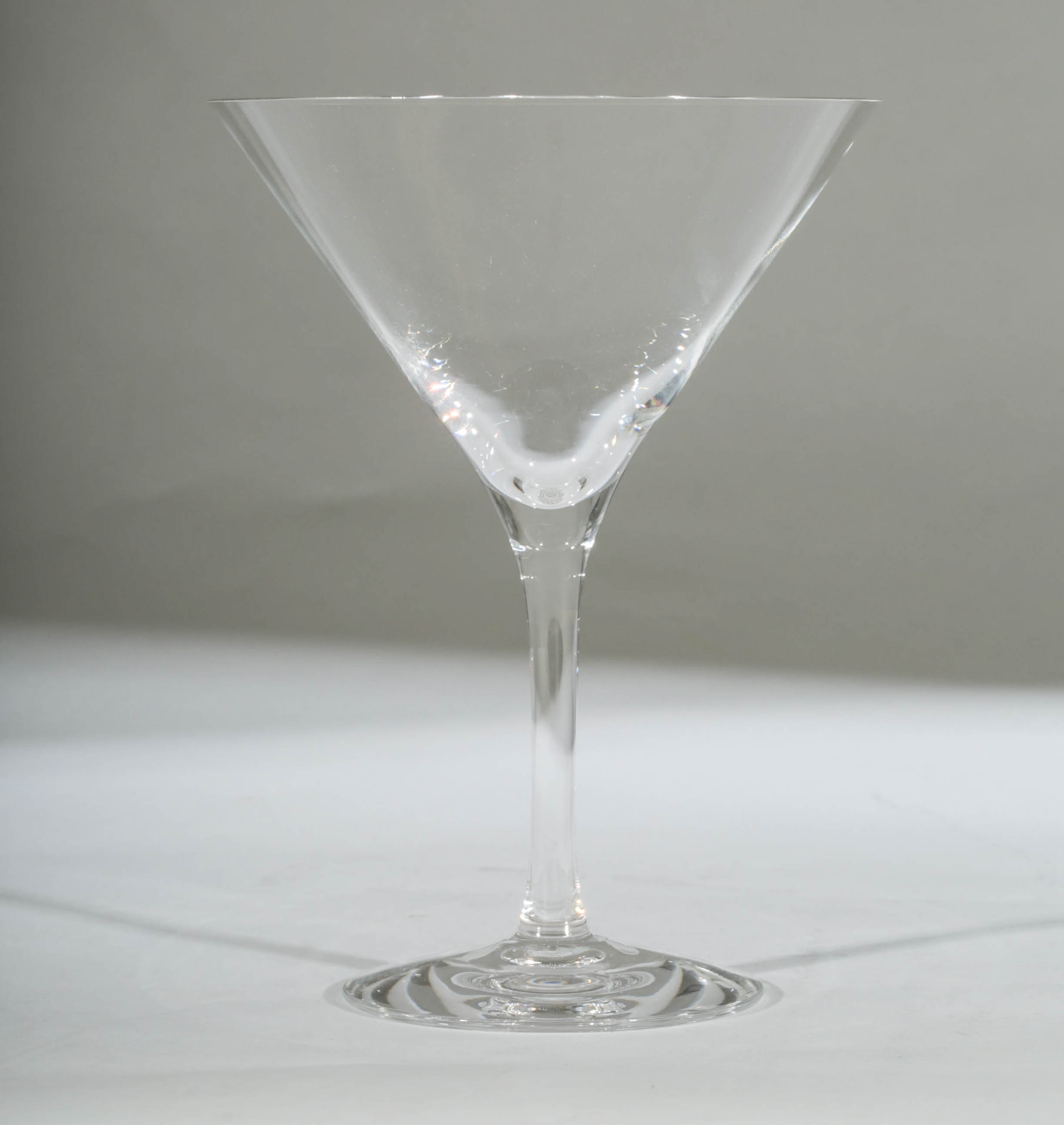 Set of Orrefors Crystal Martini Glasses