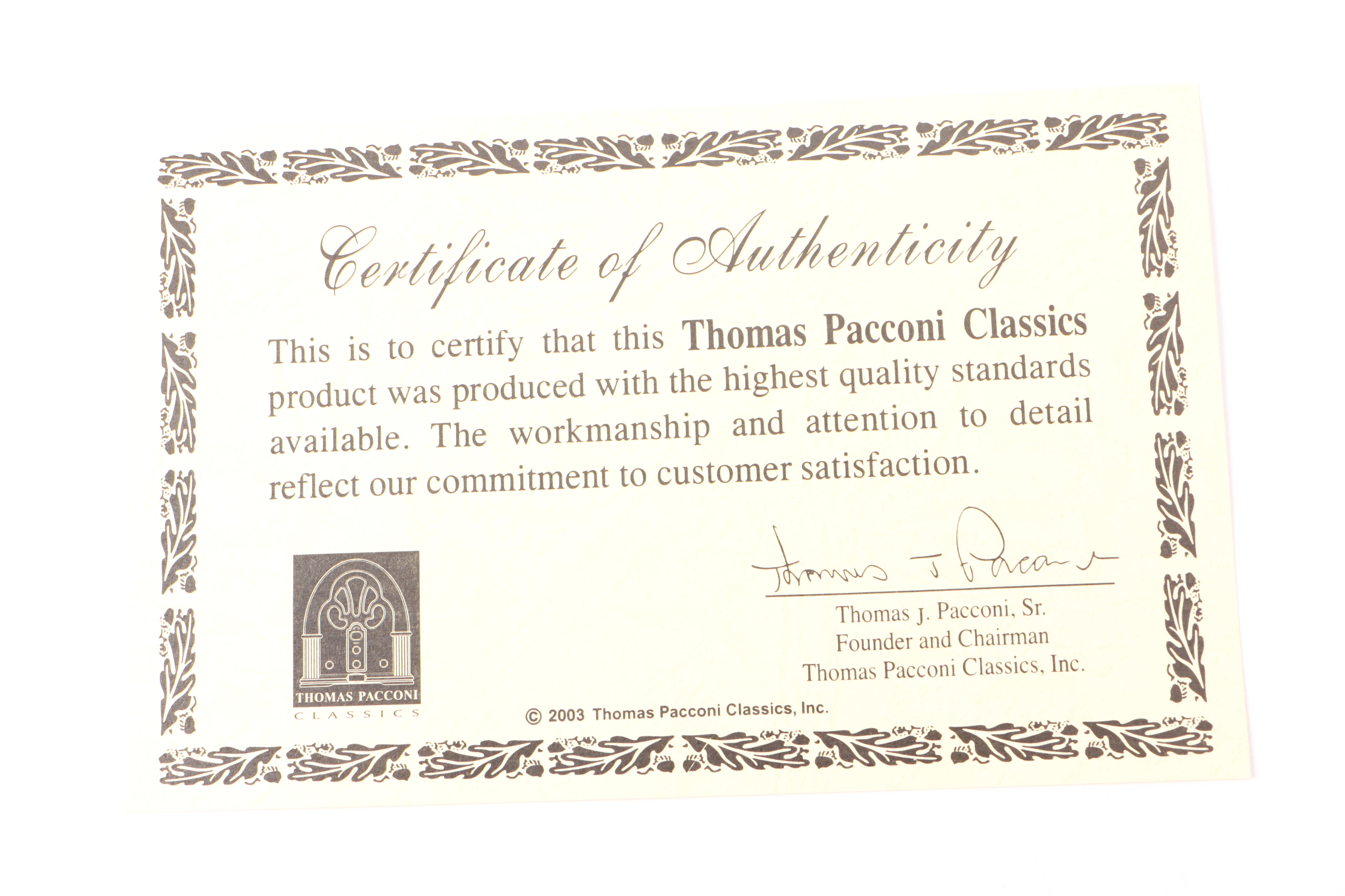 Thomas Pacconi Advent Calendar with Christmas Tree