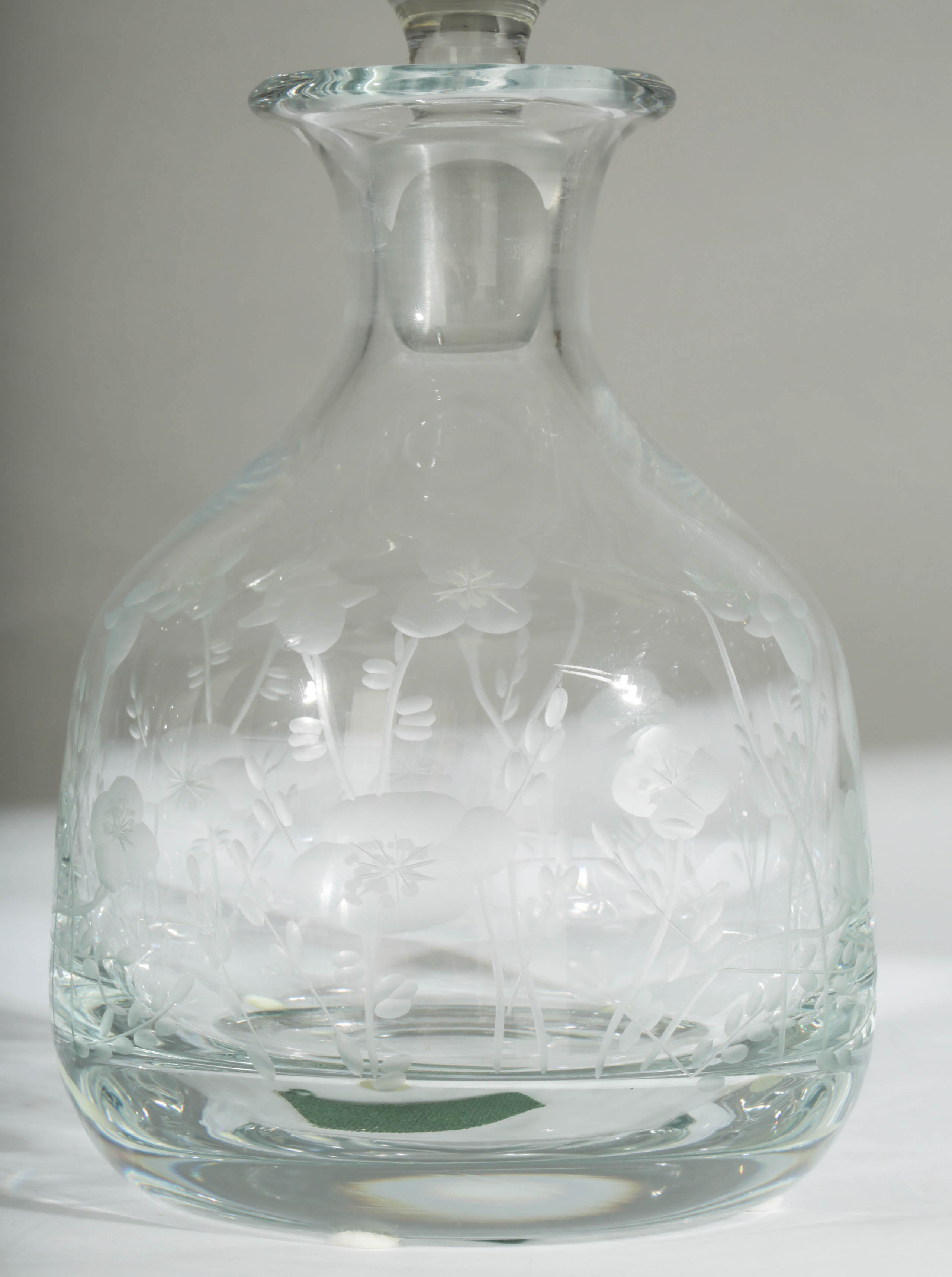 Glass Liquor Decanter and Glasses