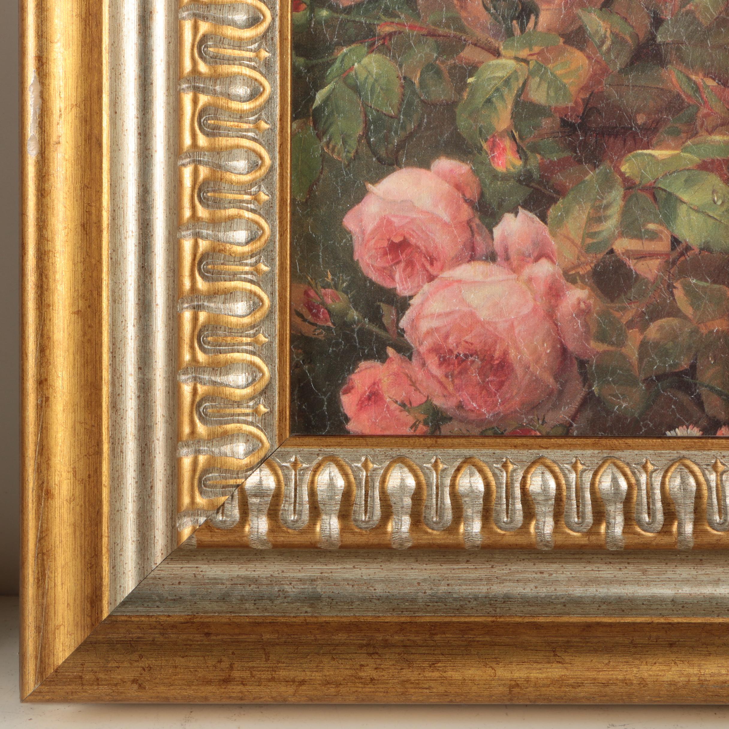 After Marcus Stone "In Love" and Alexandre Debrus Offset Lithographs on Paper