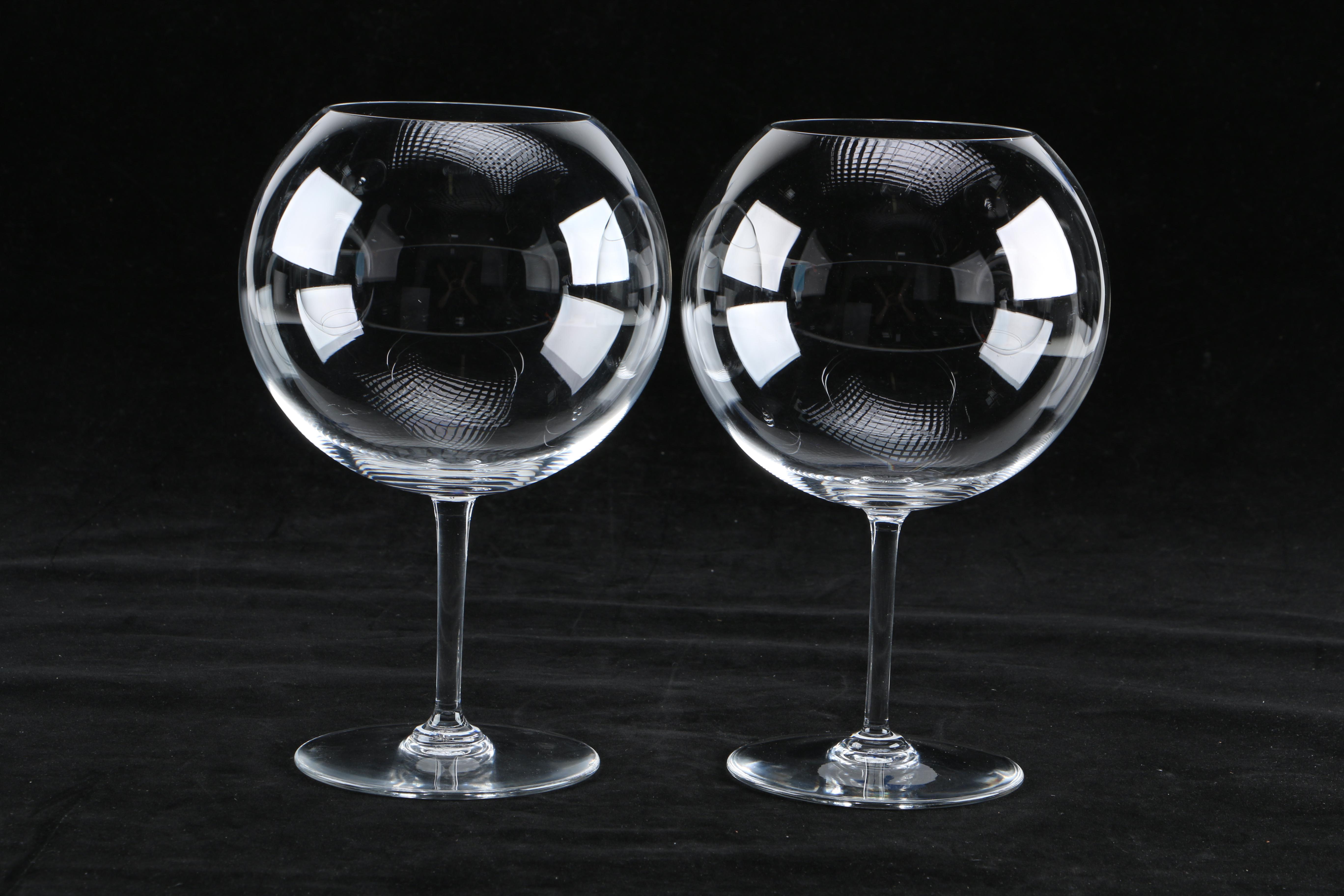 Pair of Baccarat Dégustation Romanée Conti Tasting Glasses