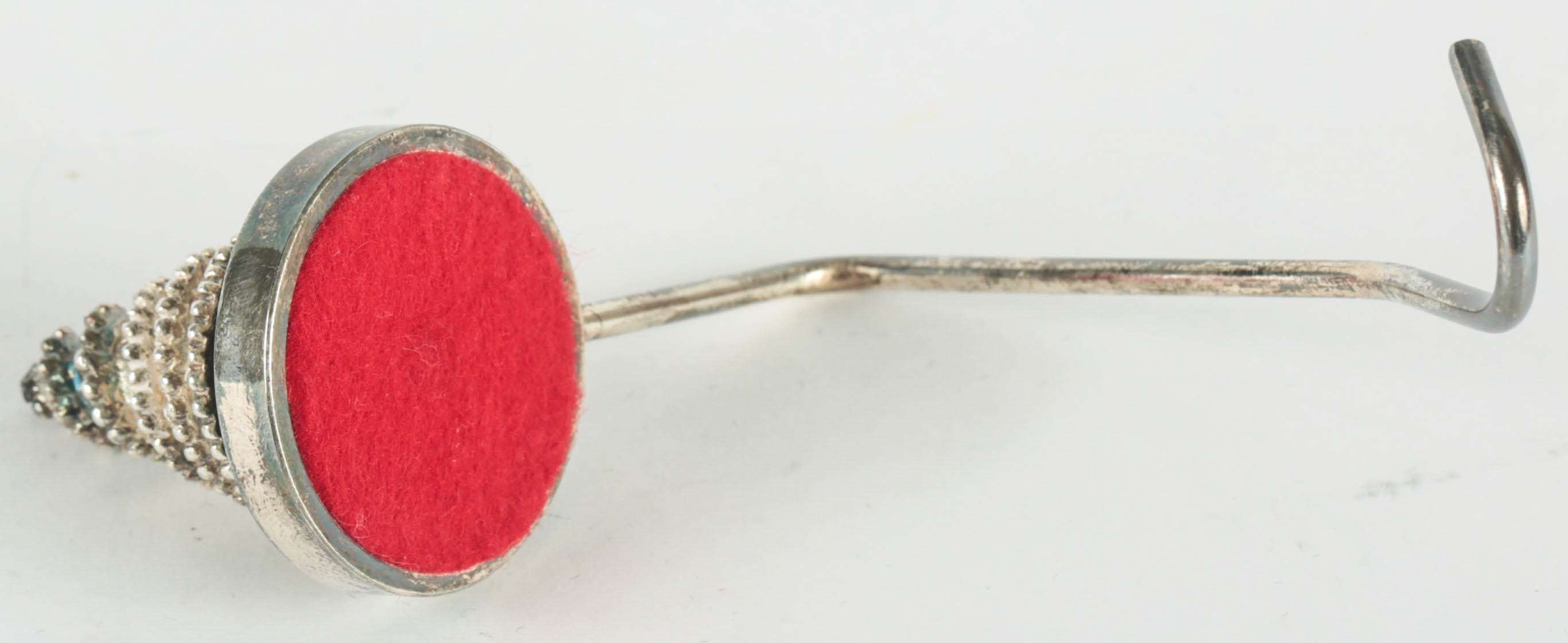 Silver Tone Metal Holiday Stocking Hooks