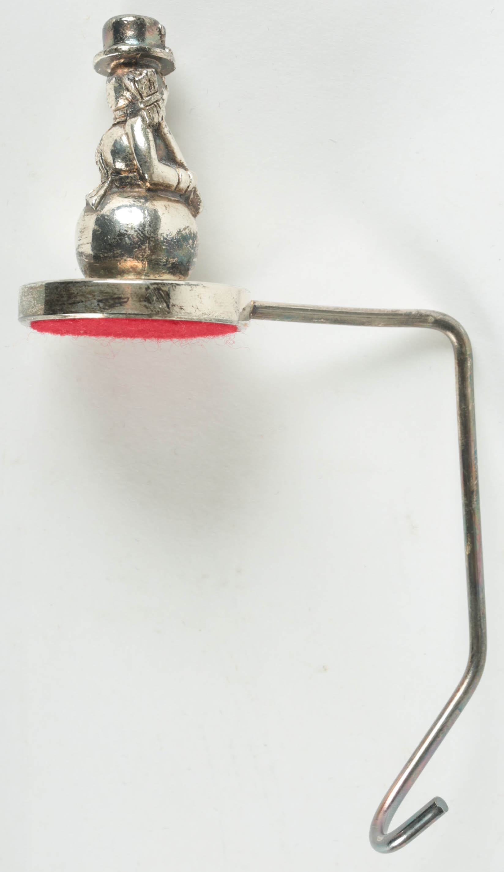 Silver Tone Metal Holiday Stocking Hooks