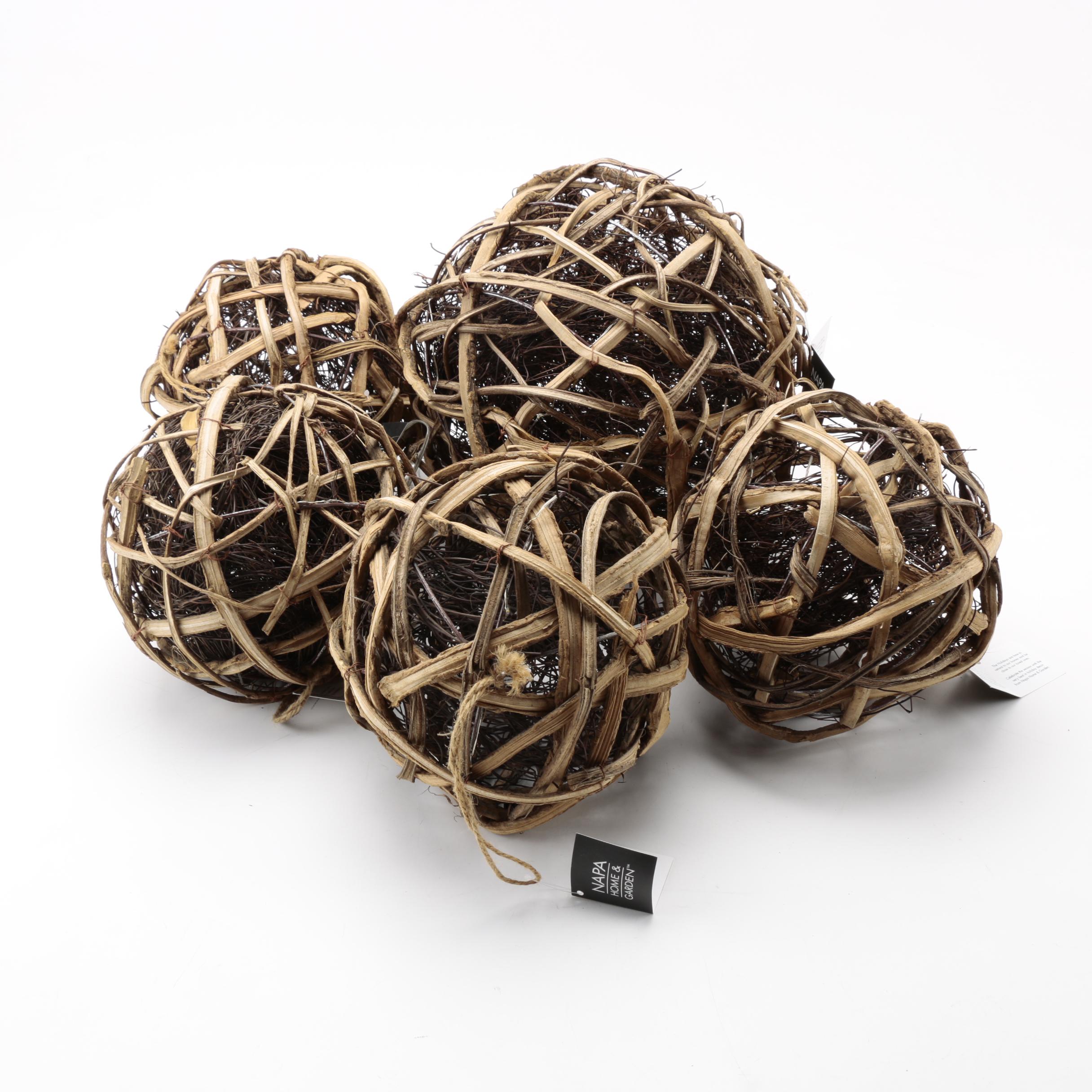 Napa Home & Garden Grape Vine Orb Holiday Lights