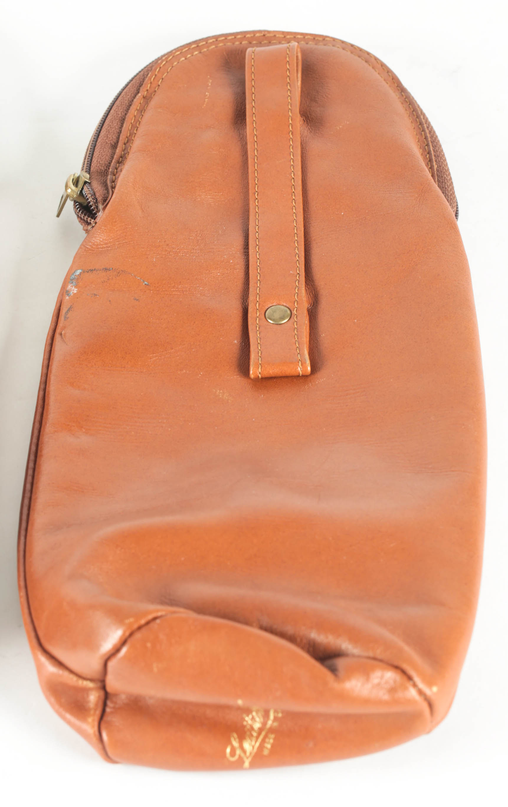 Vintage "Leathersmith" Insulated Liquor Bottle Sleeves