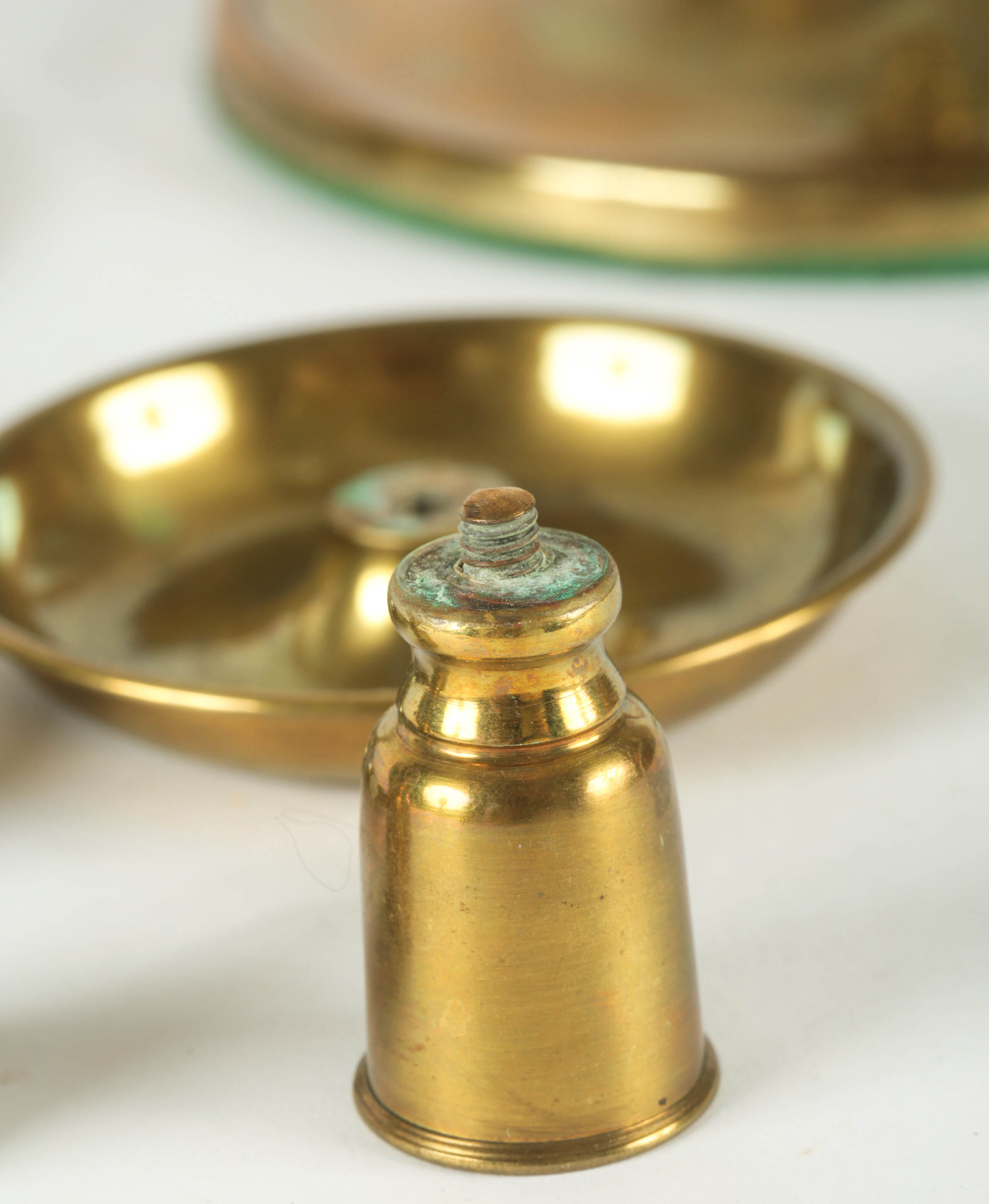 Pair of Vintage Brass Candlesticks