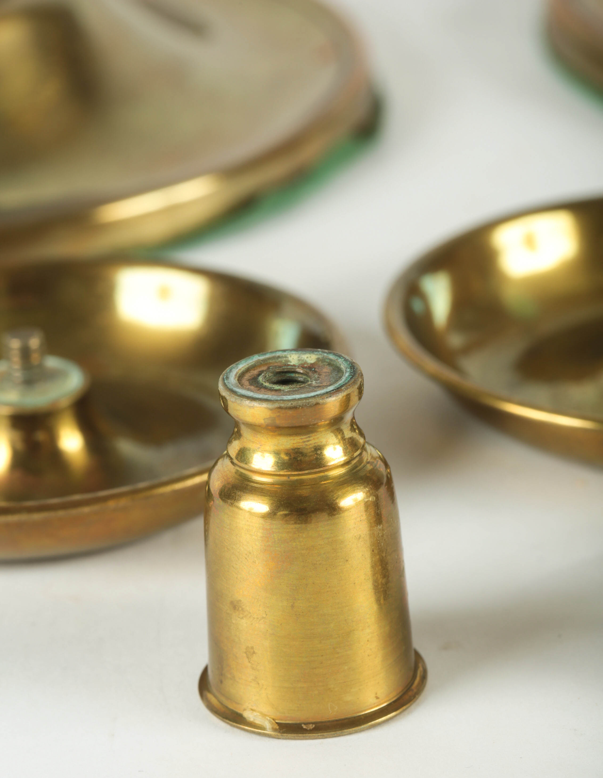 Pair of Vintage Brass Candlesticks