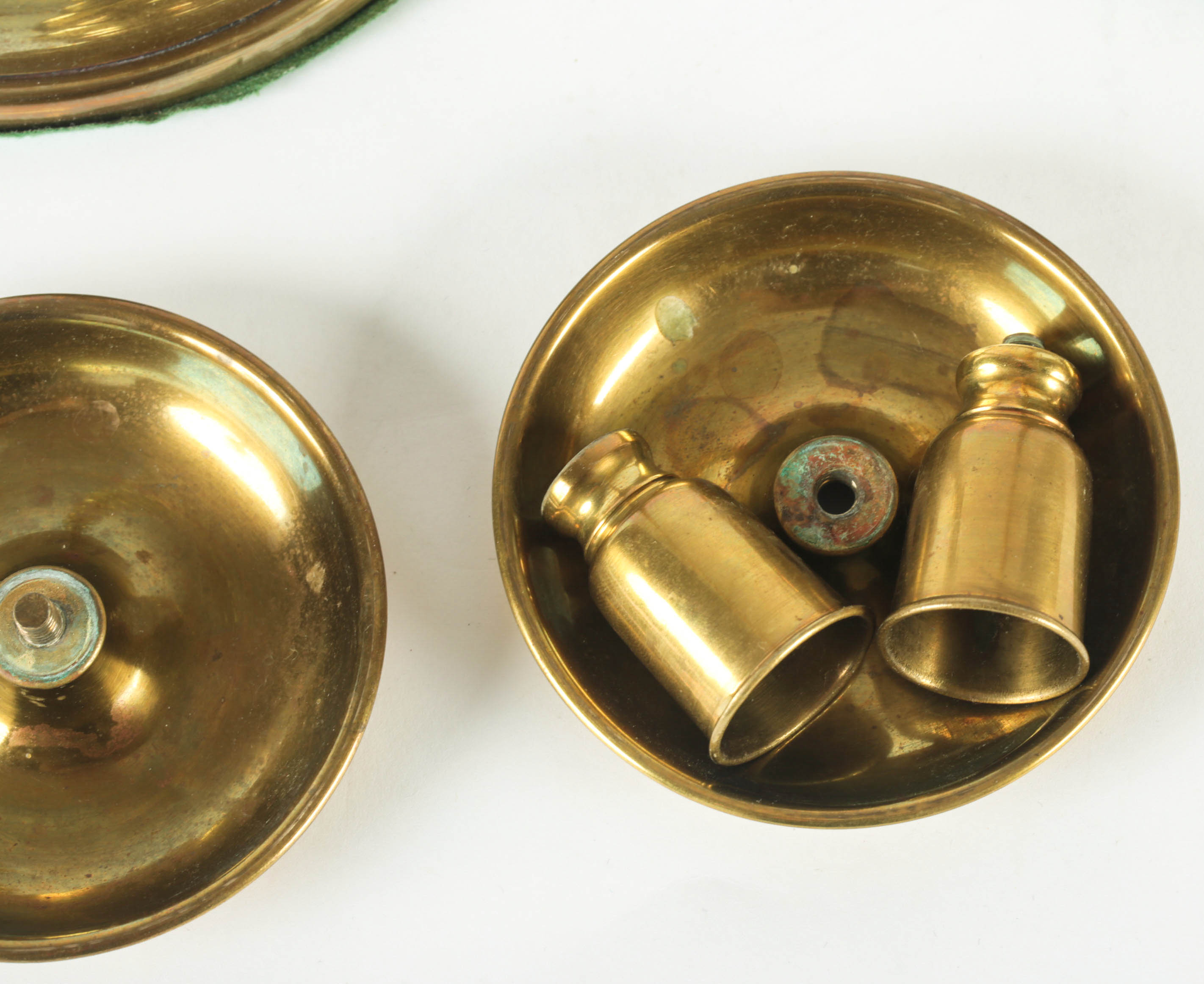 Pair of Vintage Brass Candlesticks