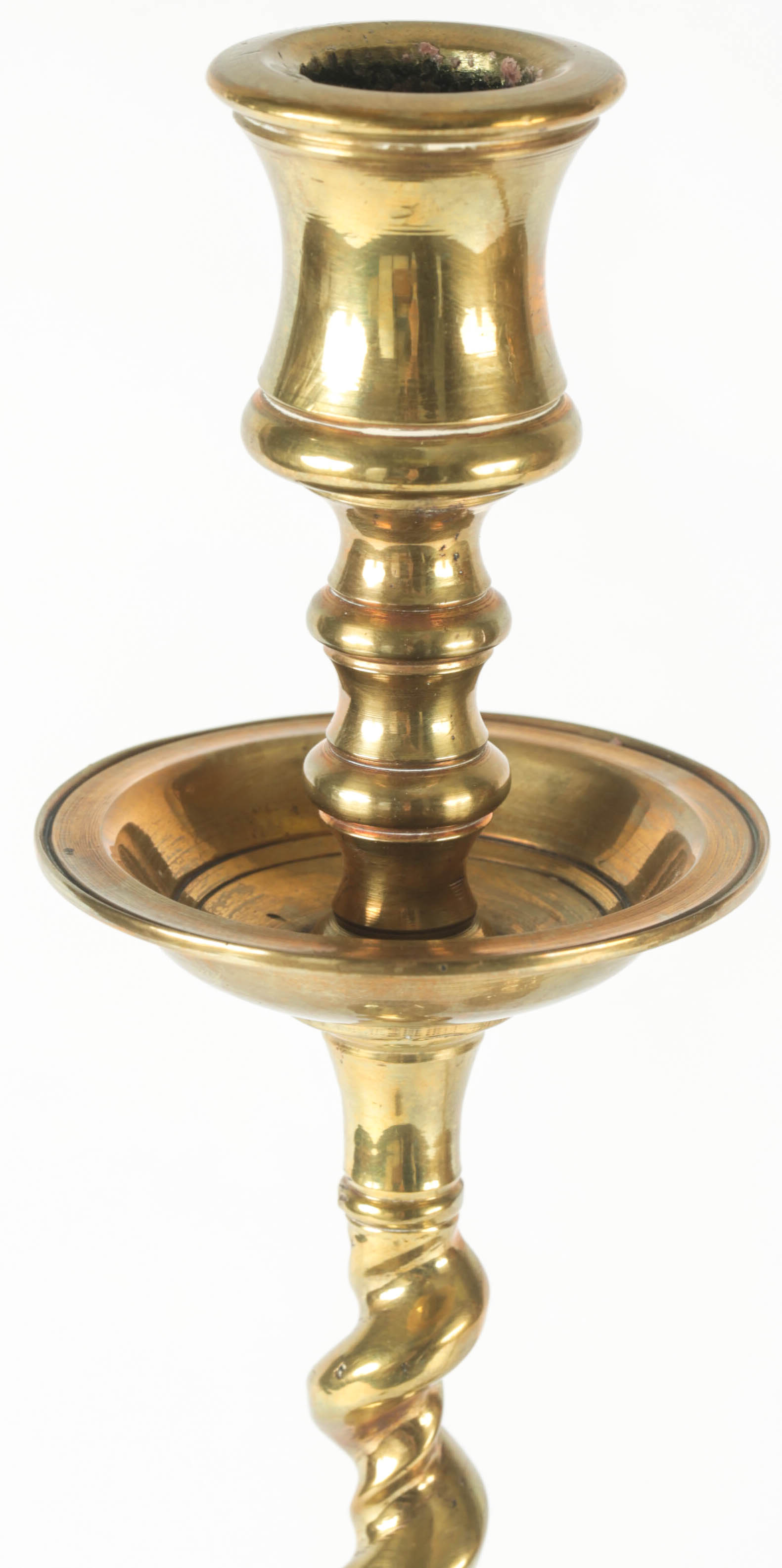 Pair of Vintage Brass Candlesticks