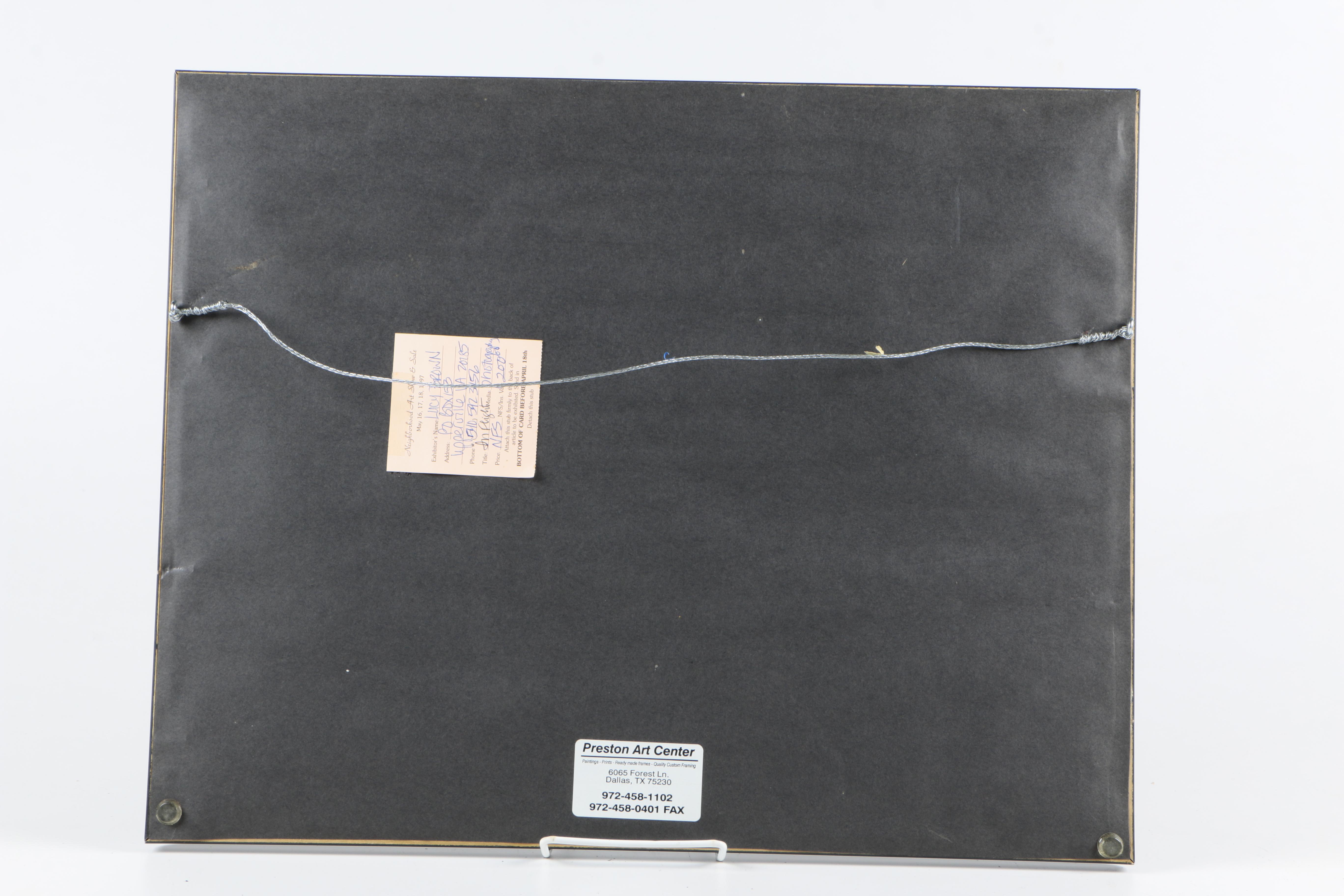 Tony Henneberg Oil Painting of Bird and Lucy Brown Giclee "In Flight"