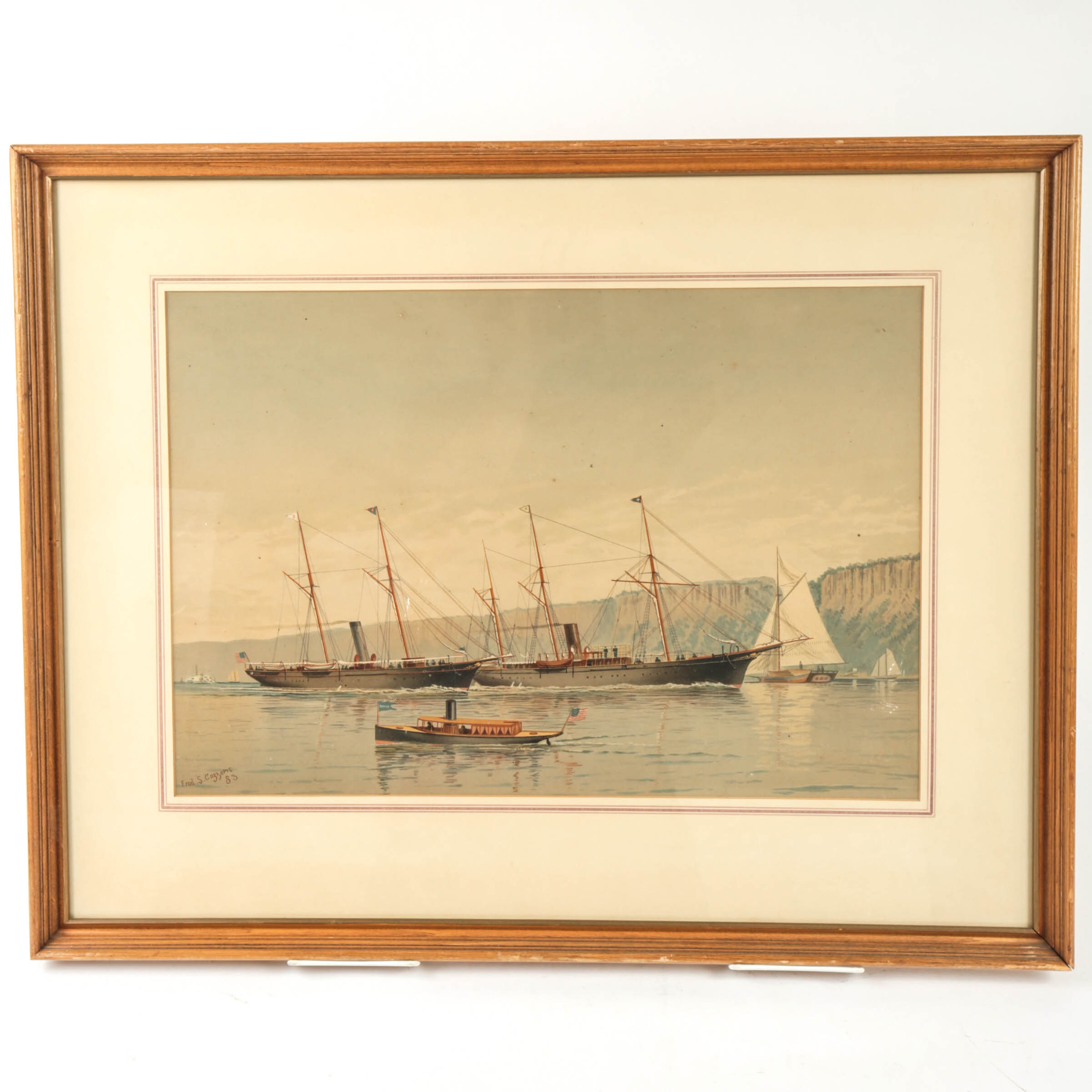 Chromolithograph by Fred S. Cozzens