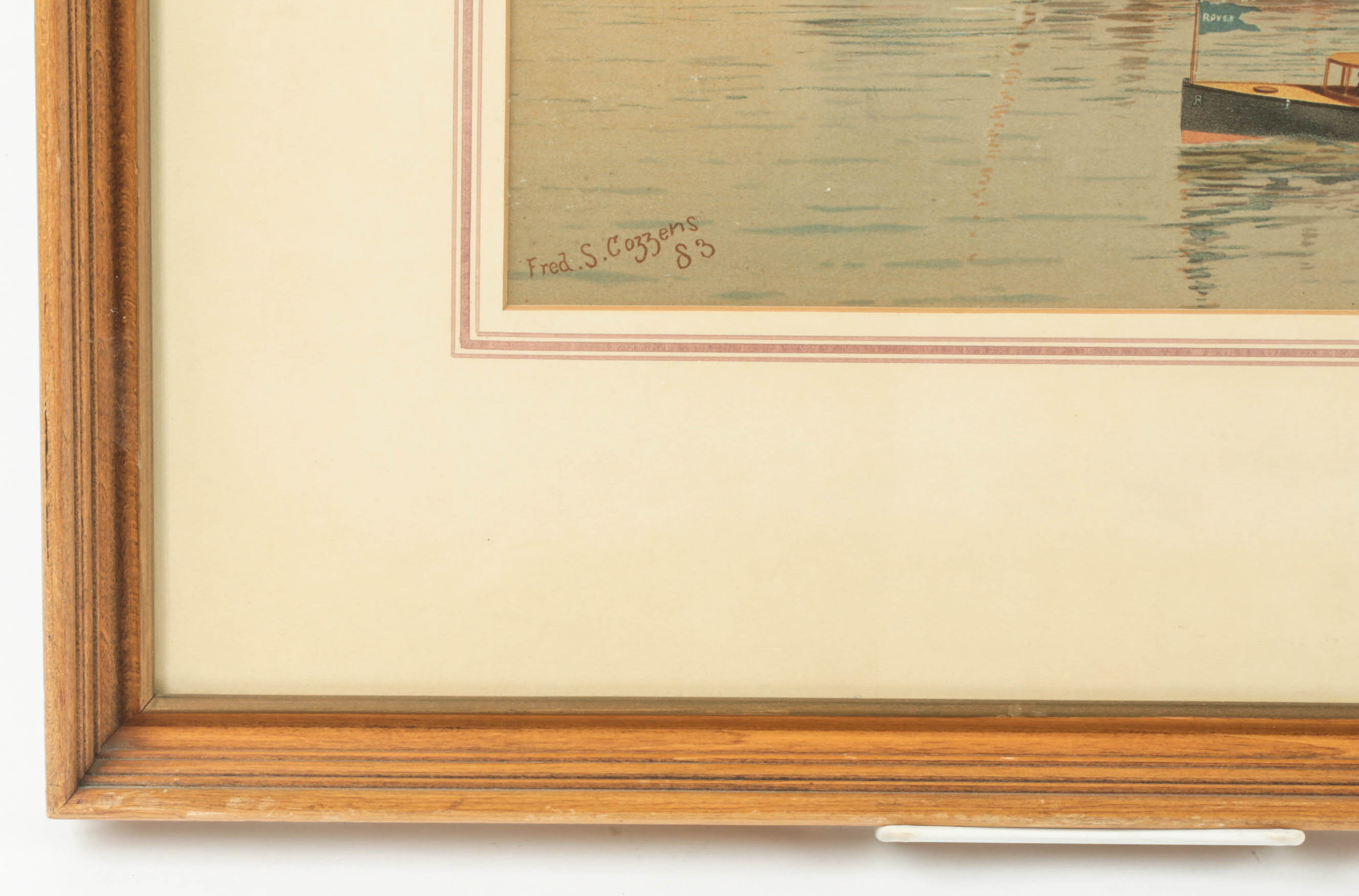 Chromolithograph by Fred S. Cozzens