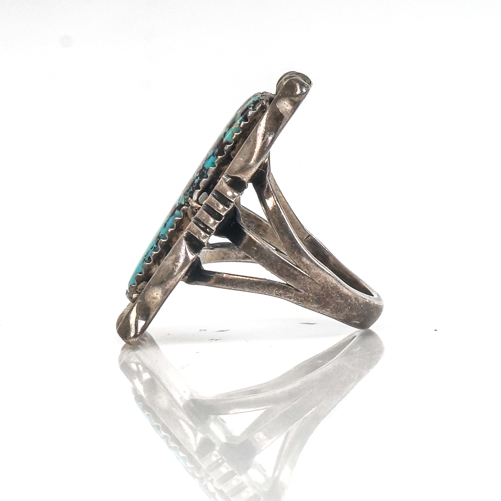 Native American Style Sterling Silver Gemstone Rings Including Billy Slim Navajo