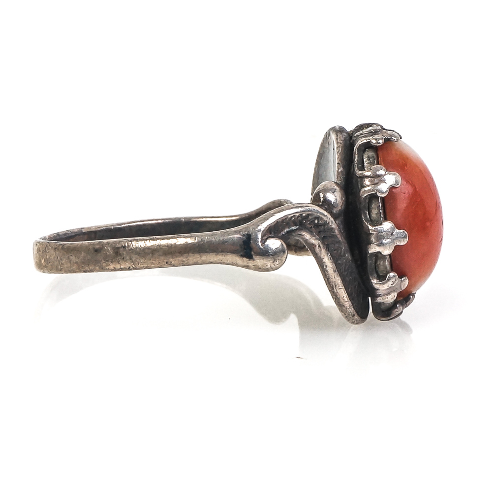 Native American Style Sterling Silver Gemstone Rings Including Billy Slim Navajo