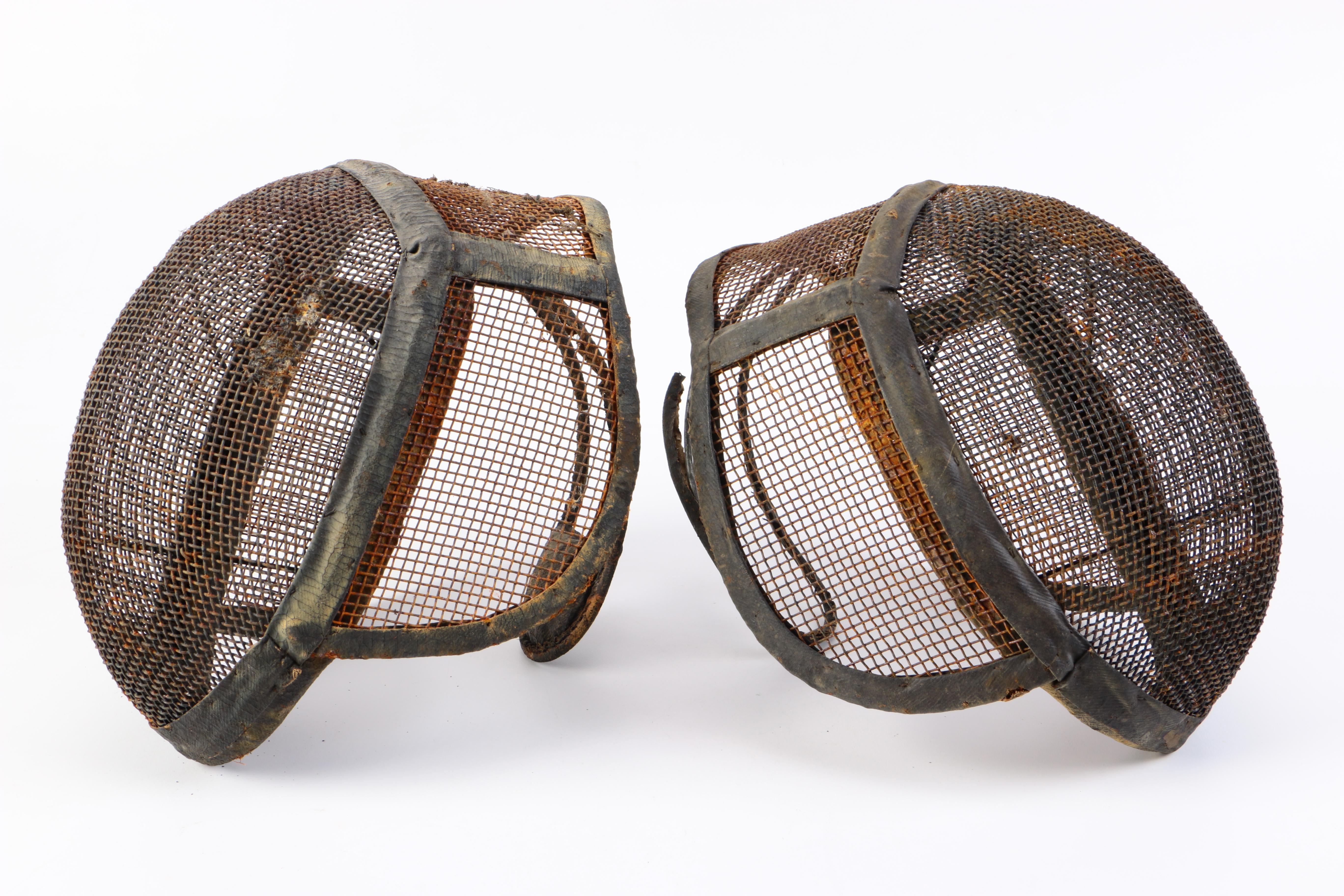 Vintage Fencing Helmets