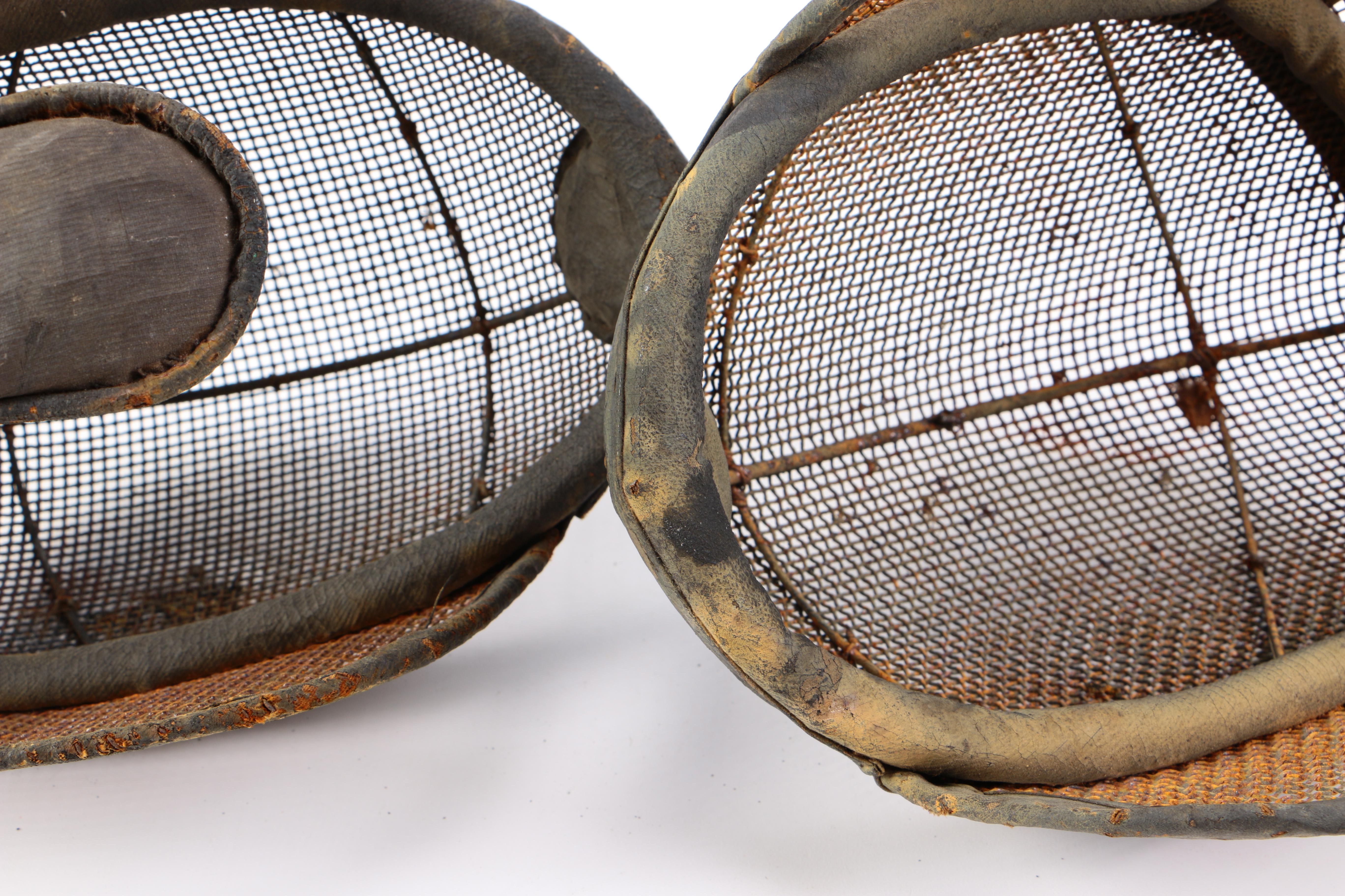 Vintage Fencing Helmets