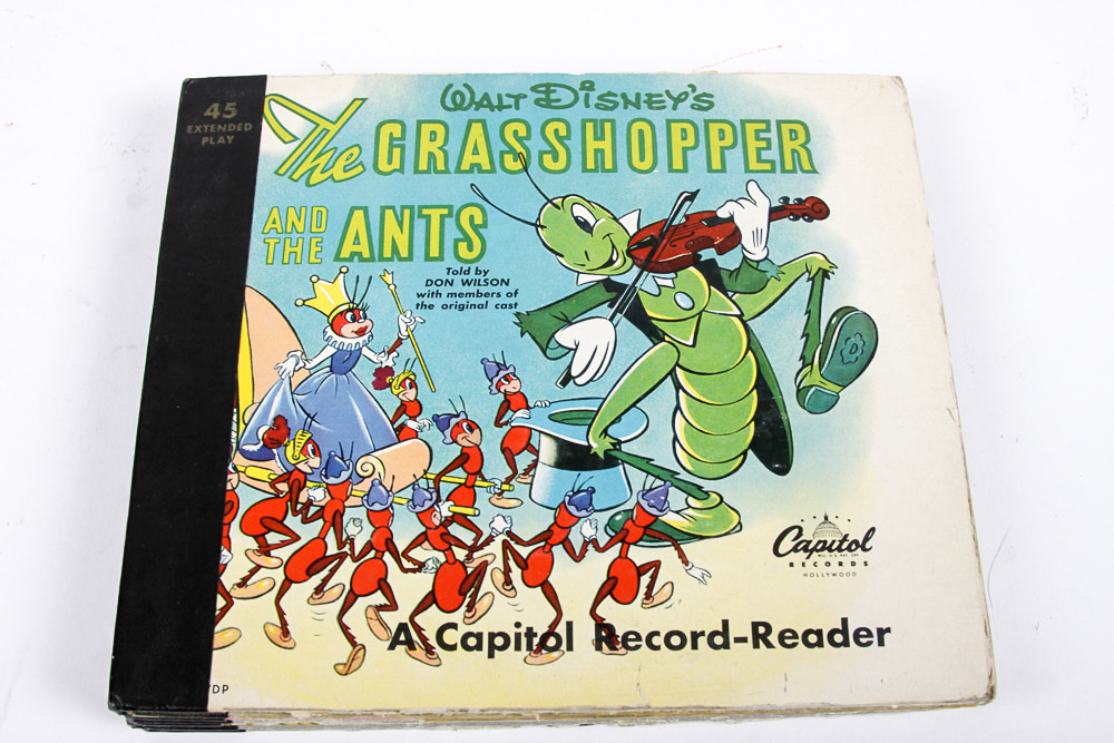 Bozo and Disney Children's Record Sets