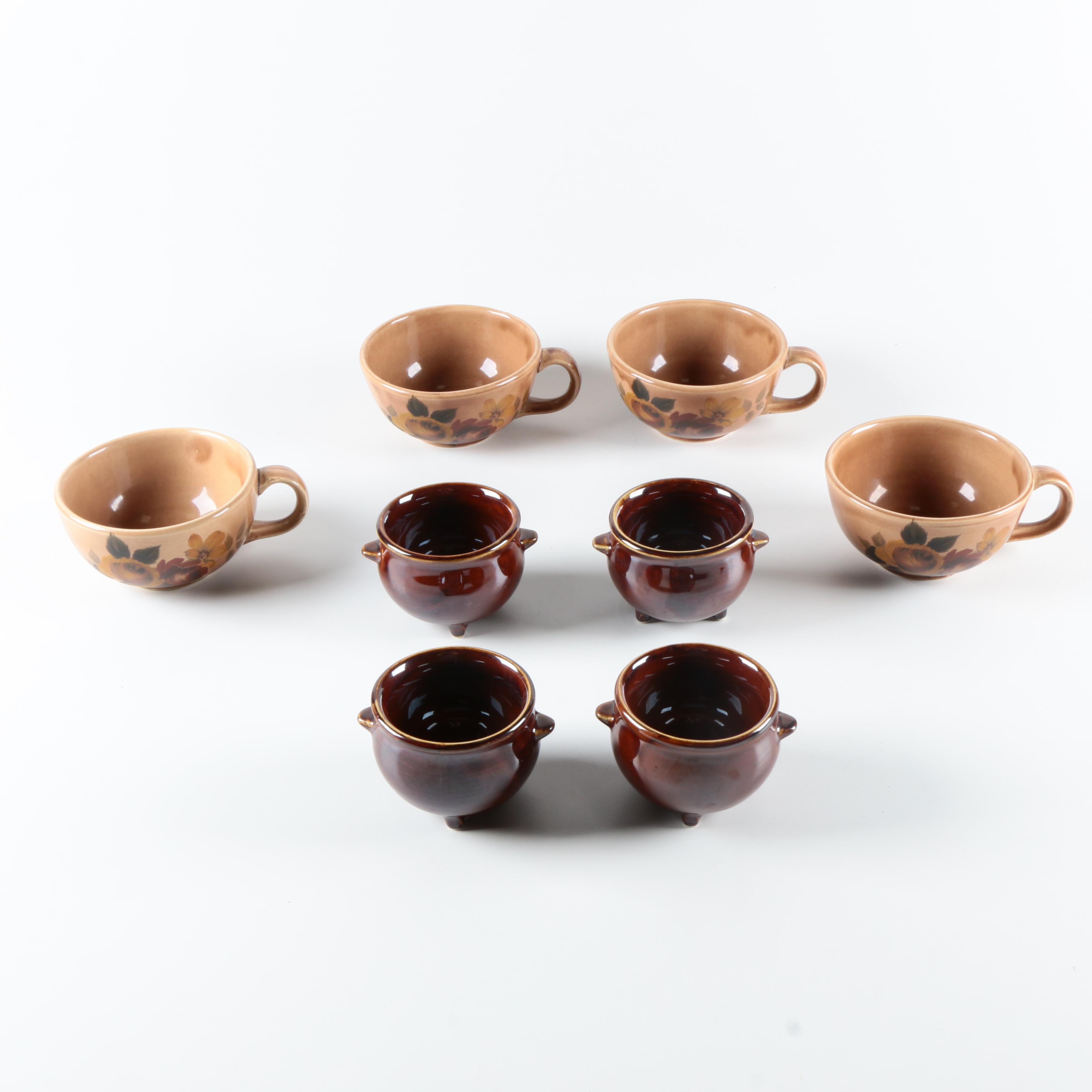 Ceramic Soup Bowls Featuring McCoy