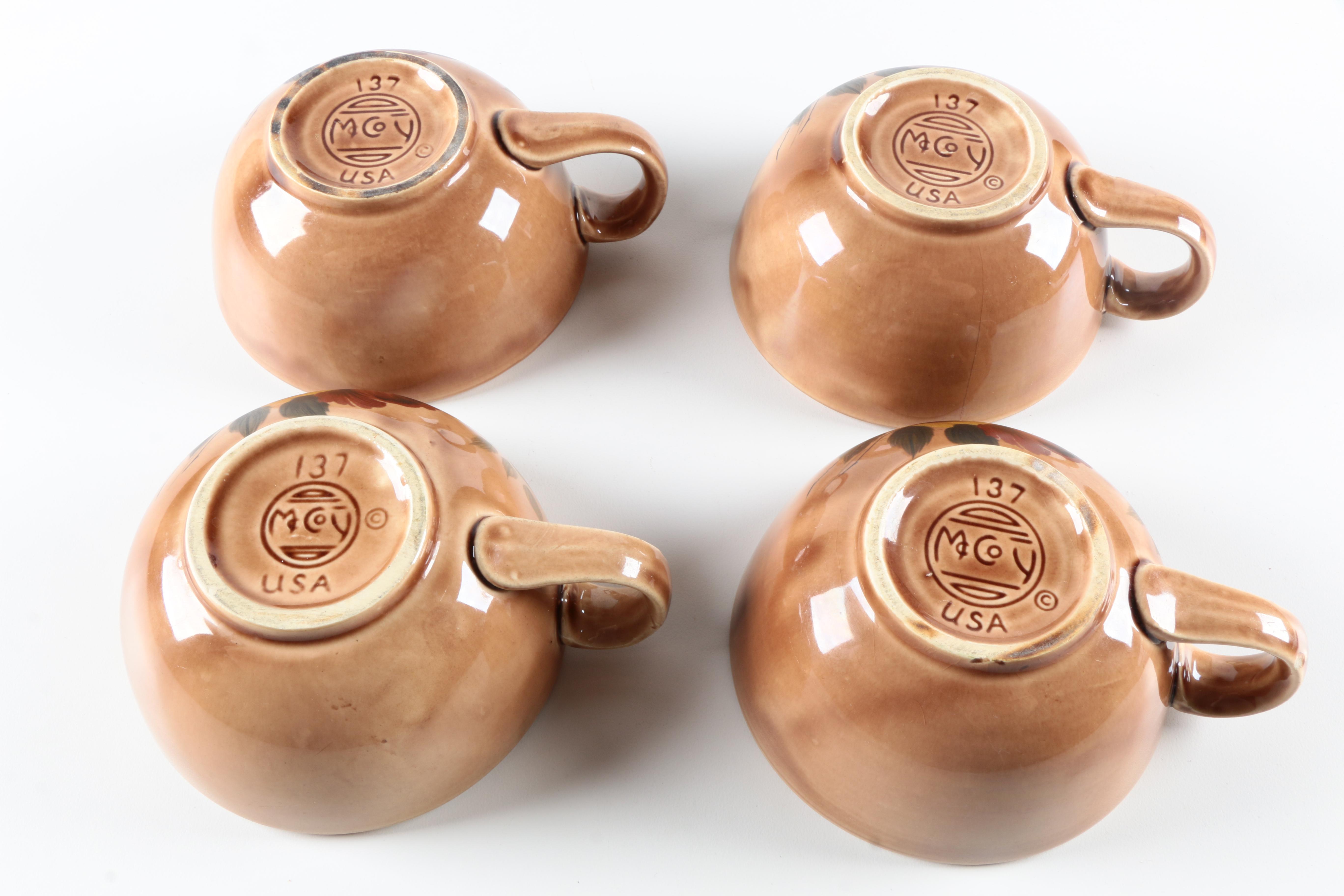 Ceramic Soup Bowls Featuring McCoy