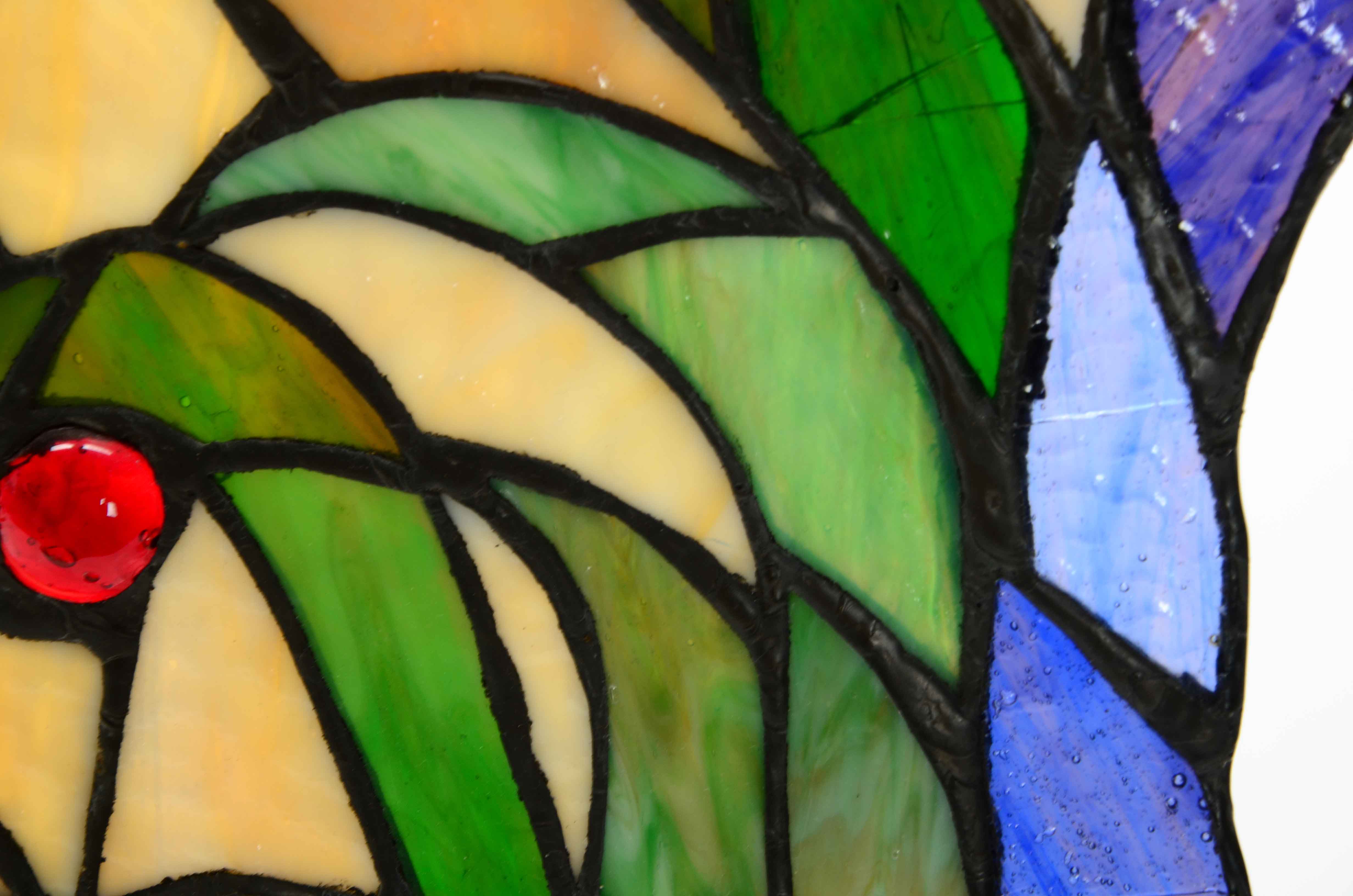 Hanging Stained Glass Panel