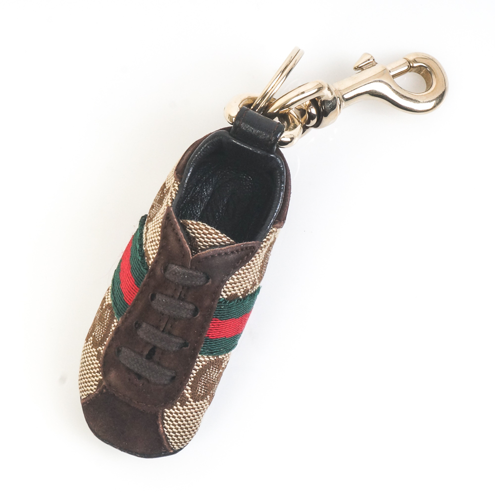 Gucci Monogrammed Sneaker Keychain