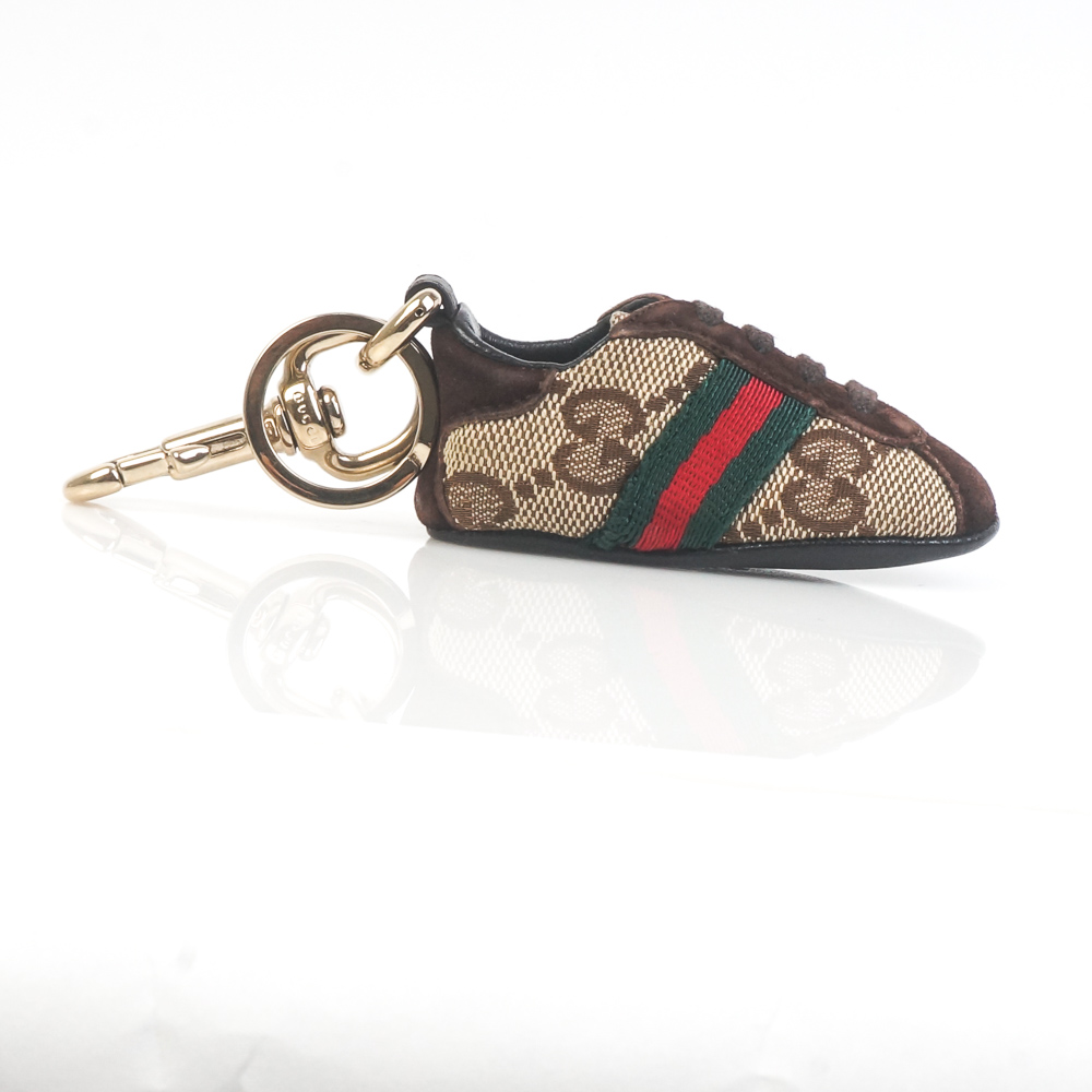Gucci Monogrammed Sneaker Keychain