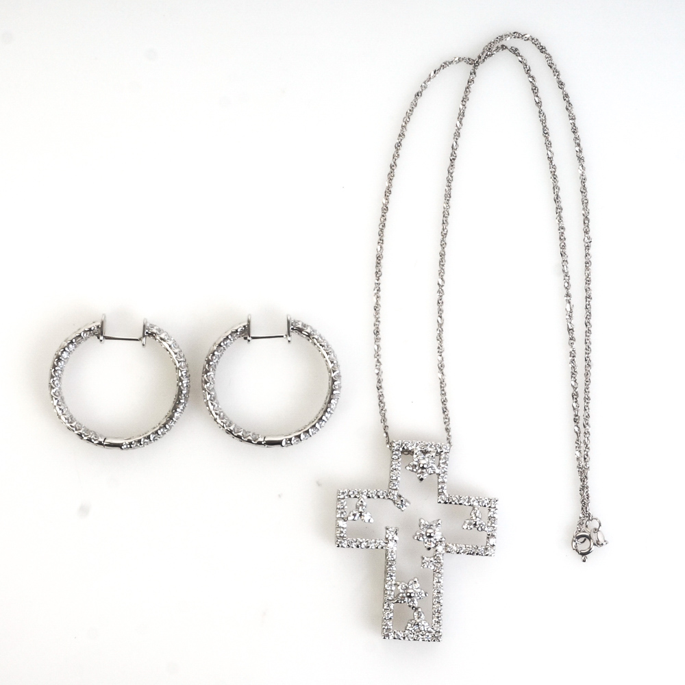 Sterling Silver and Cubic Zirconia Jewelry Featuring Sonia B. Creations