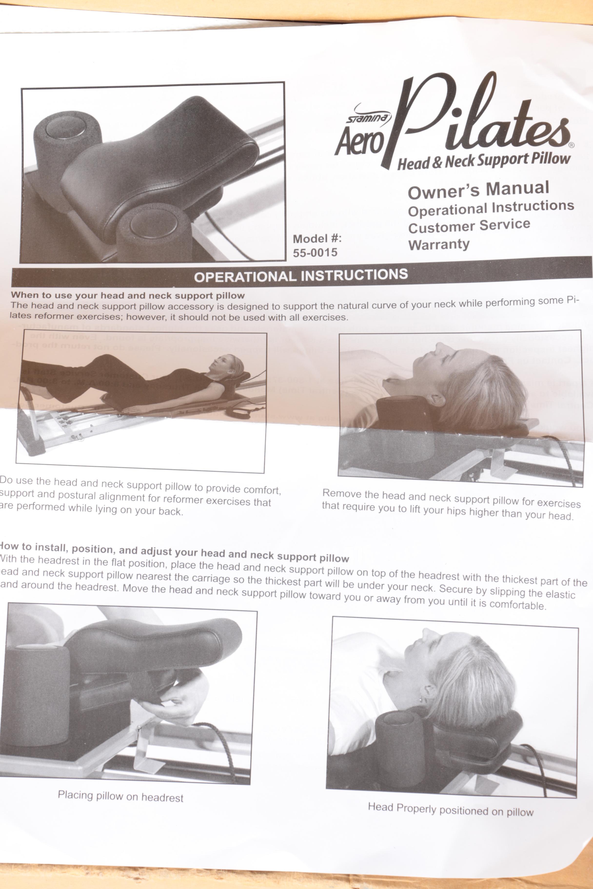 Aero Pilates Reformer Plus 5004 With Pull Up Bar, Floor Stand and Head Pillow