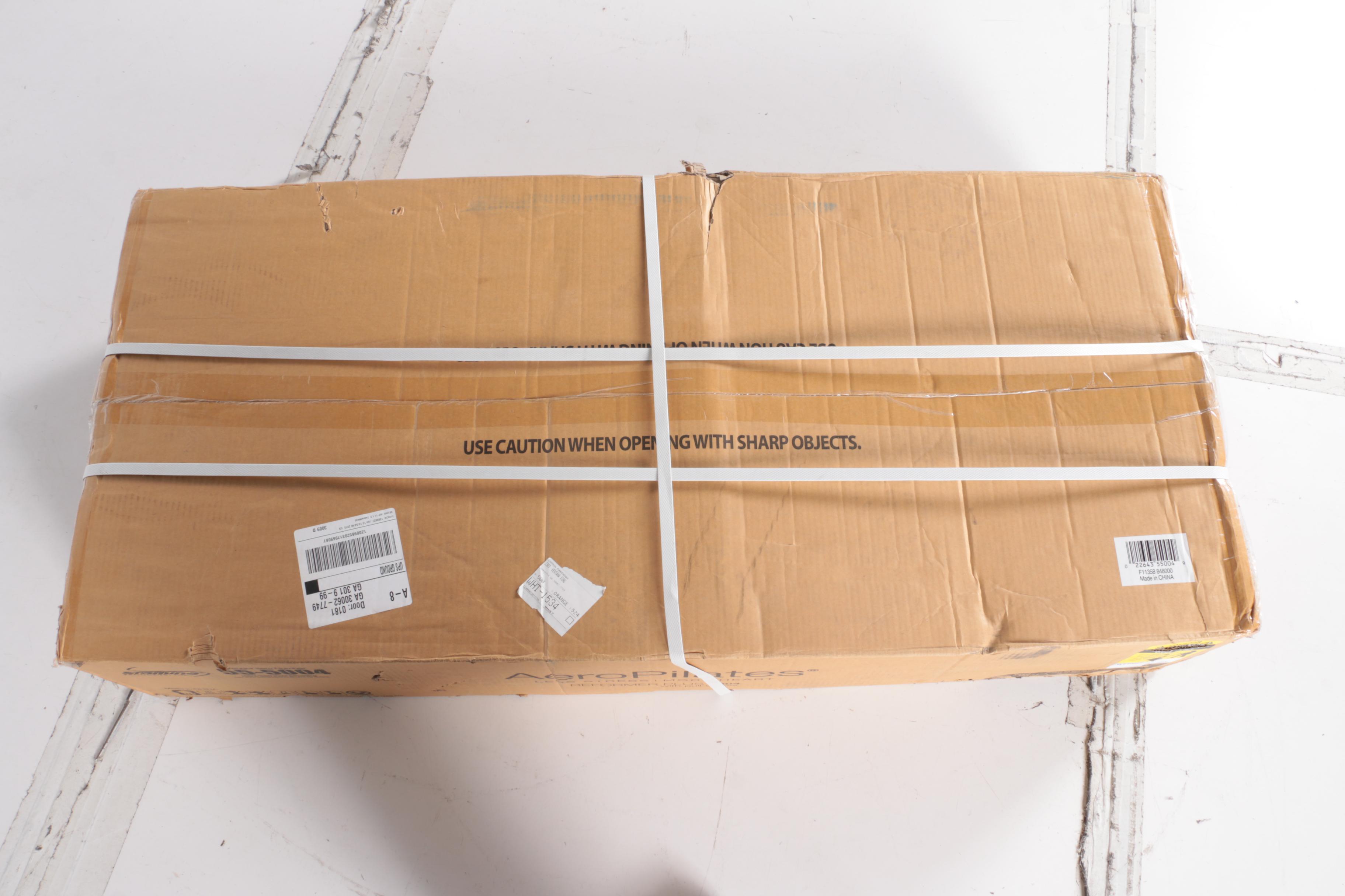 Aero Pilates Reformer Plus 5004 With Pull Up Bar, Floor Stand and Head Pillow