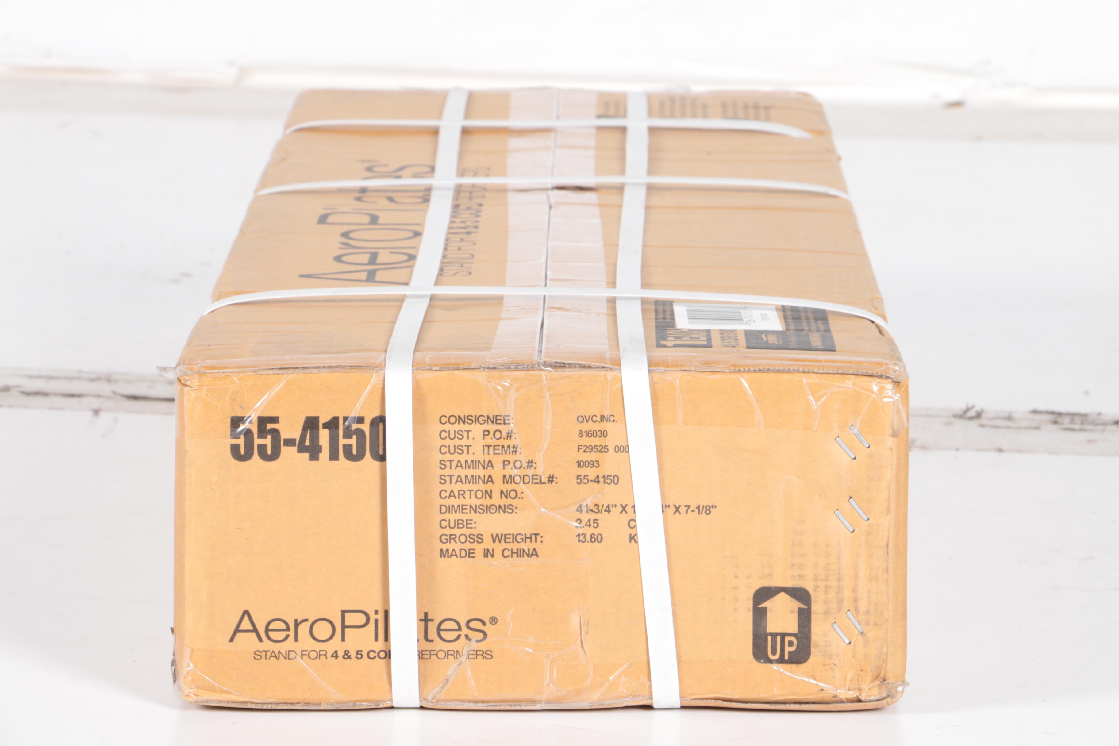 Aero Pilates Reformer Plus 5004 With Pull Up Bar, Floor Stand and Head Pillow