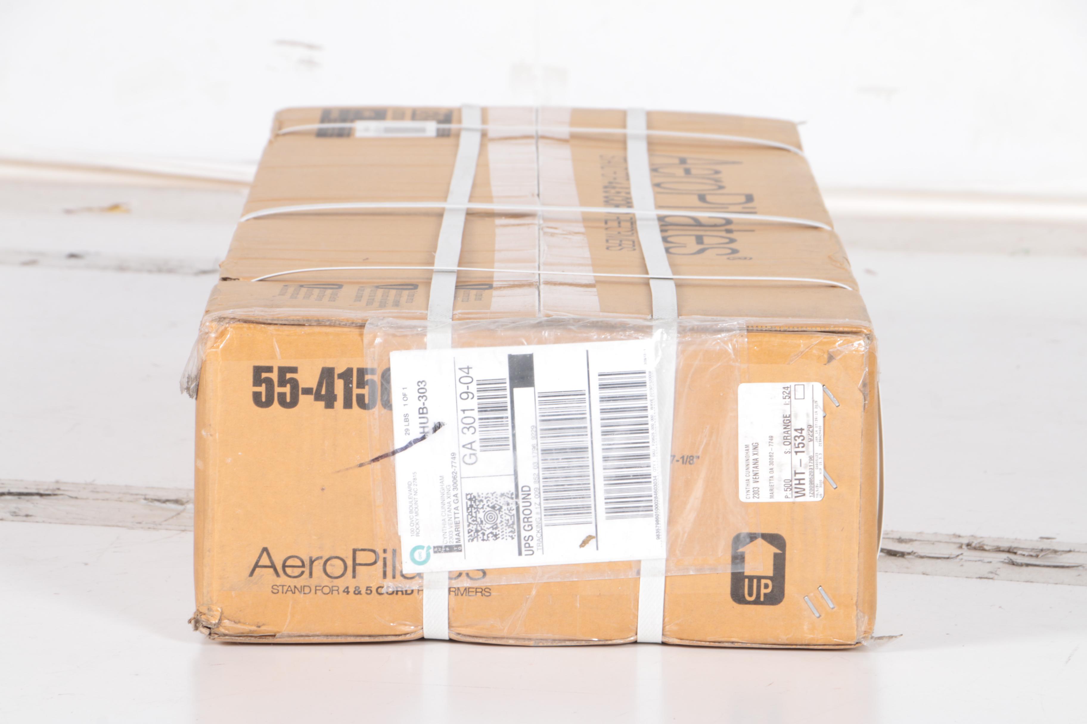 Aero Pilates Reformer Plus 5004 With Pull Up Bar, Floor Stand and Head Pillow