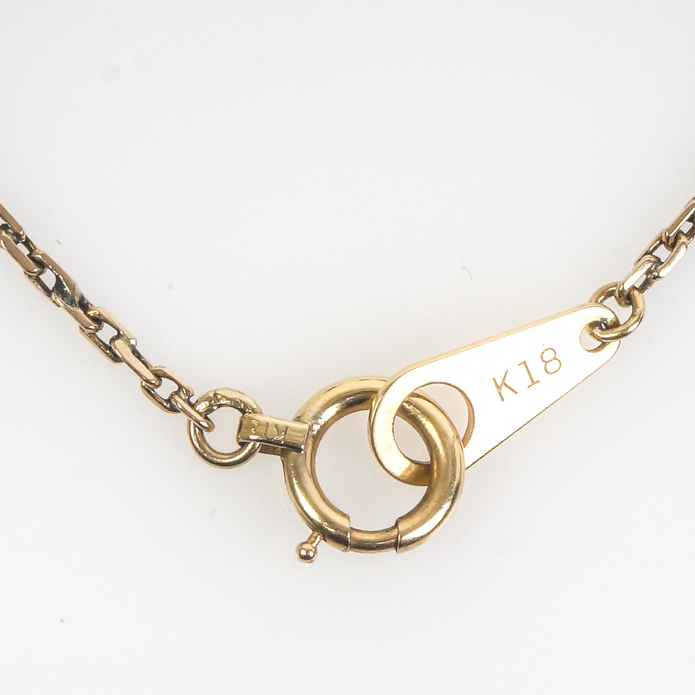 18K Yellow Gold and Dyed Black Freshwater Pearl Bracelet