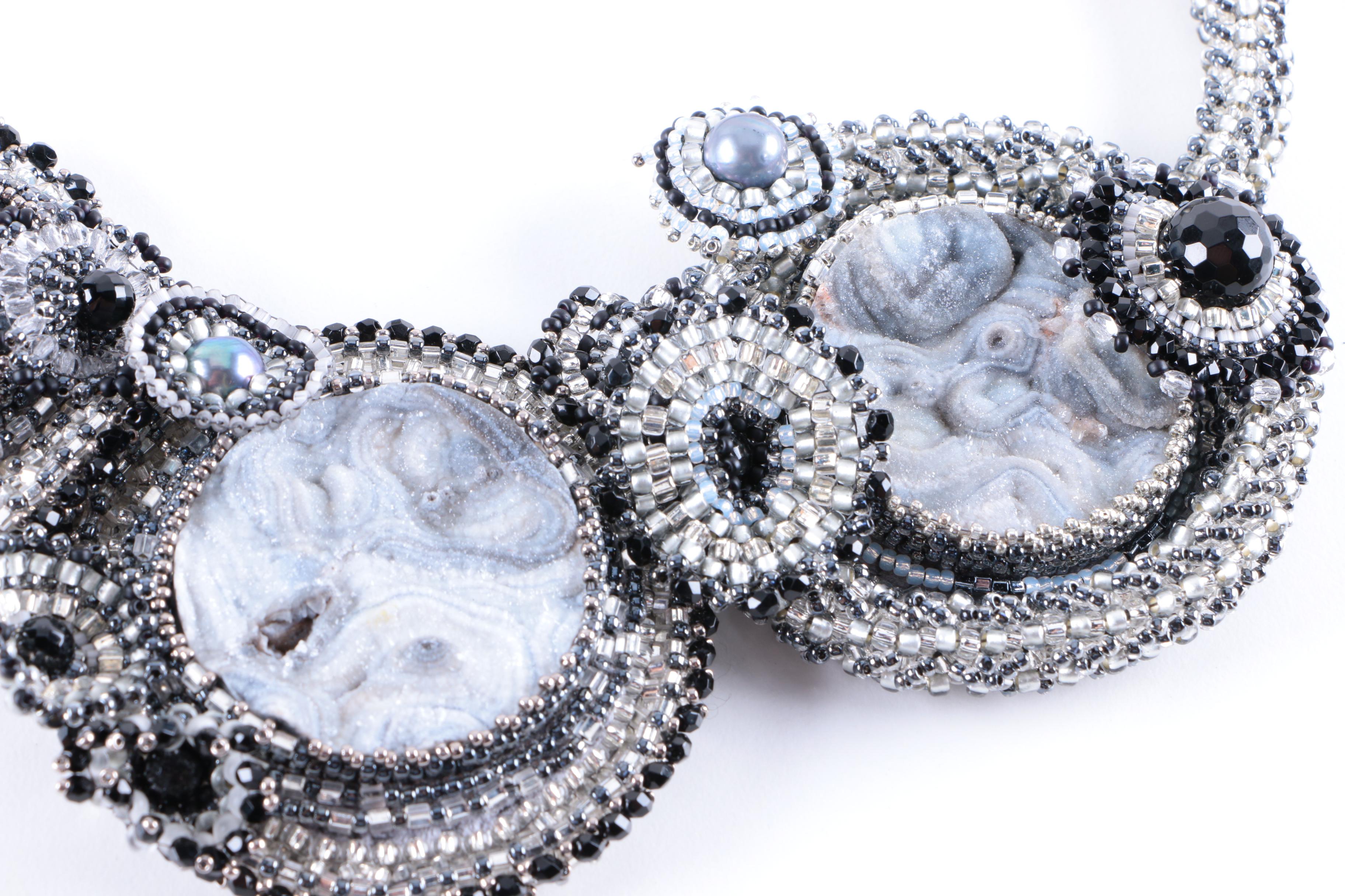 Sharon Edelman "Walk on the Moon" Necklace