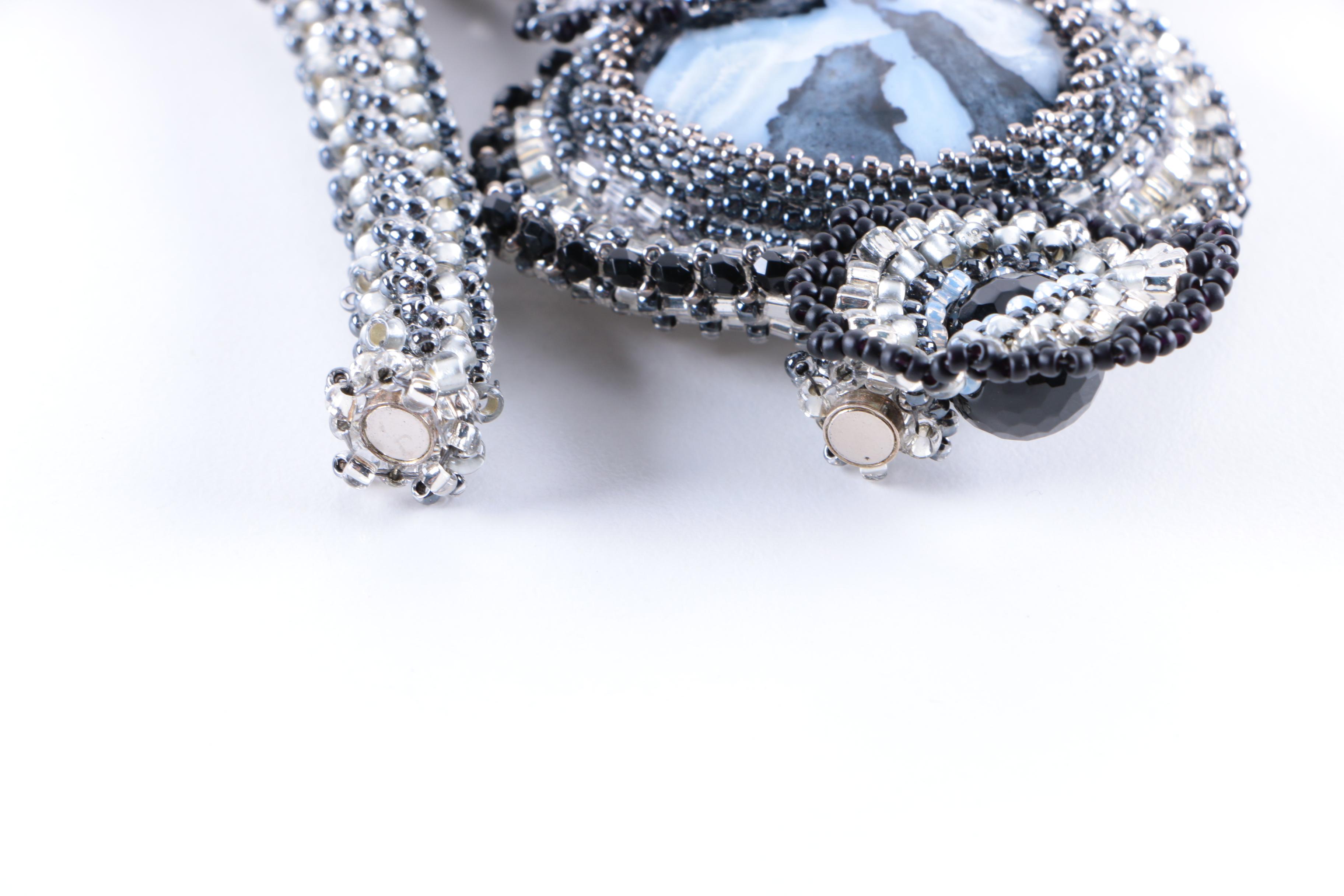 Sharon Edelman "Walk on the Moon" Necklace