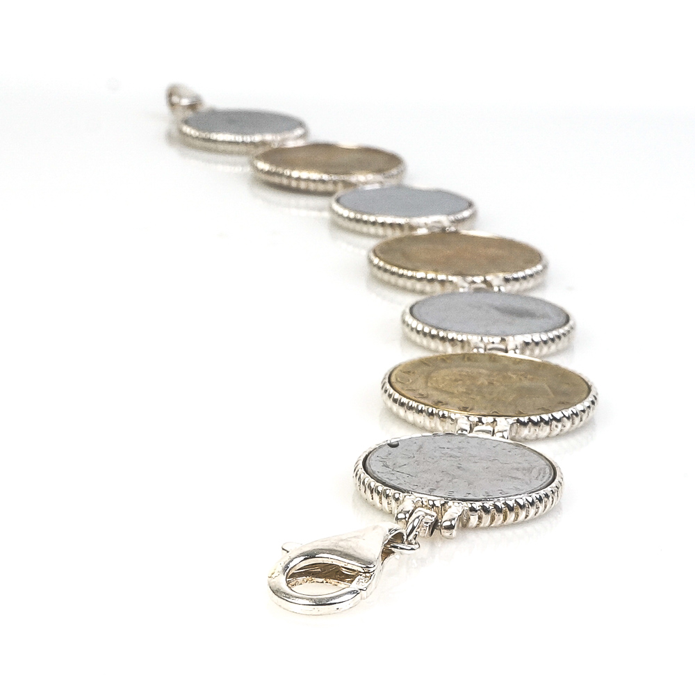 Vintage Sterling Silver Accessories Including a Vogt Hair Barrette