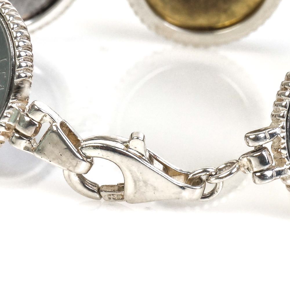 Vintage Sterling Silver Accessories Including a Vogt Hair Barrette