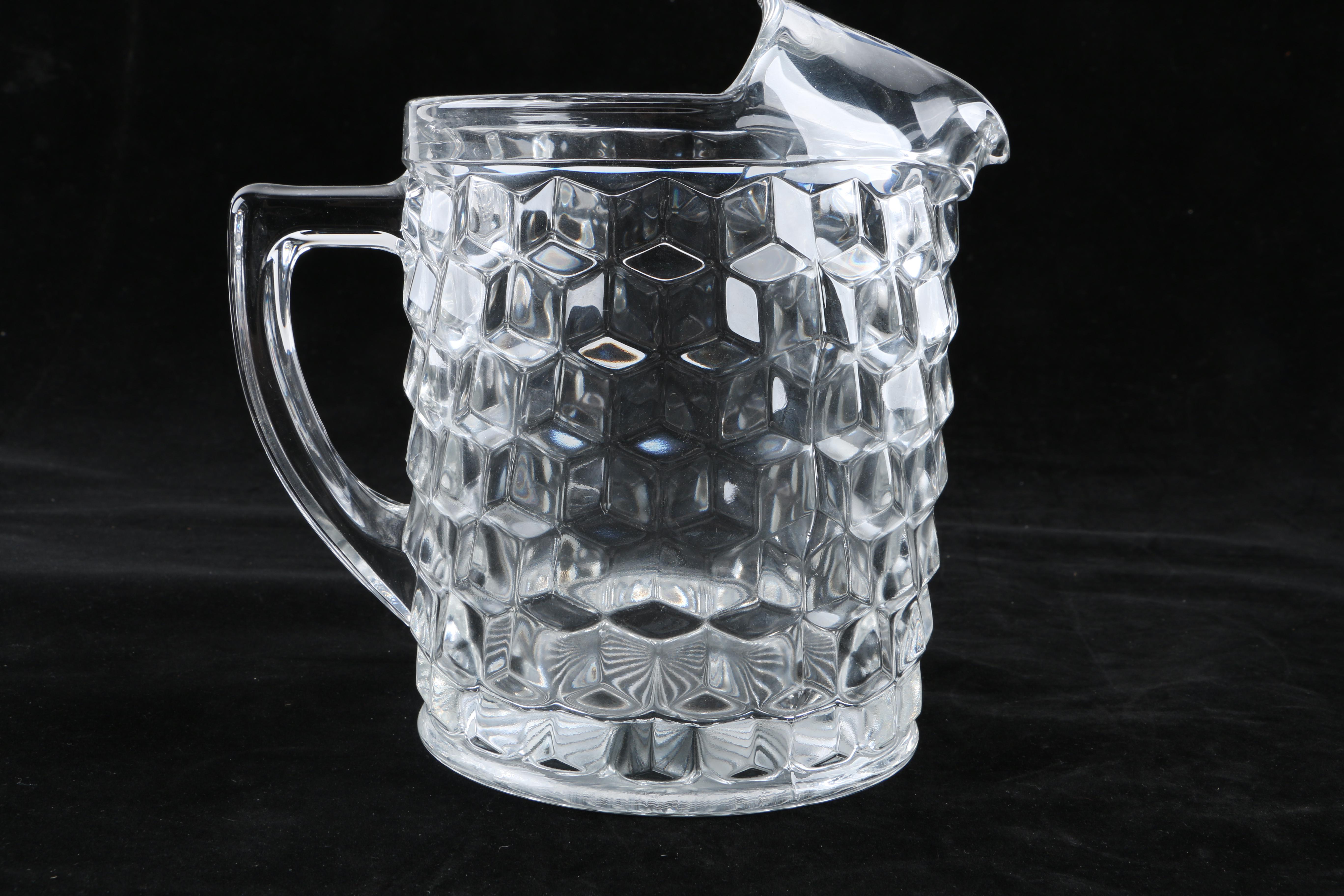 Set of Mainly Fostoria "American" Glass Dinnerware and Serveware