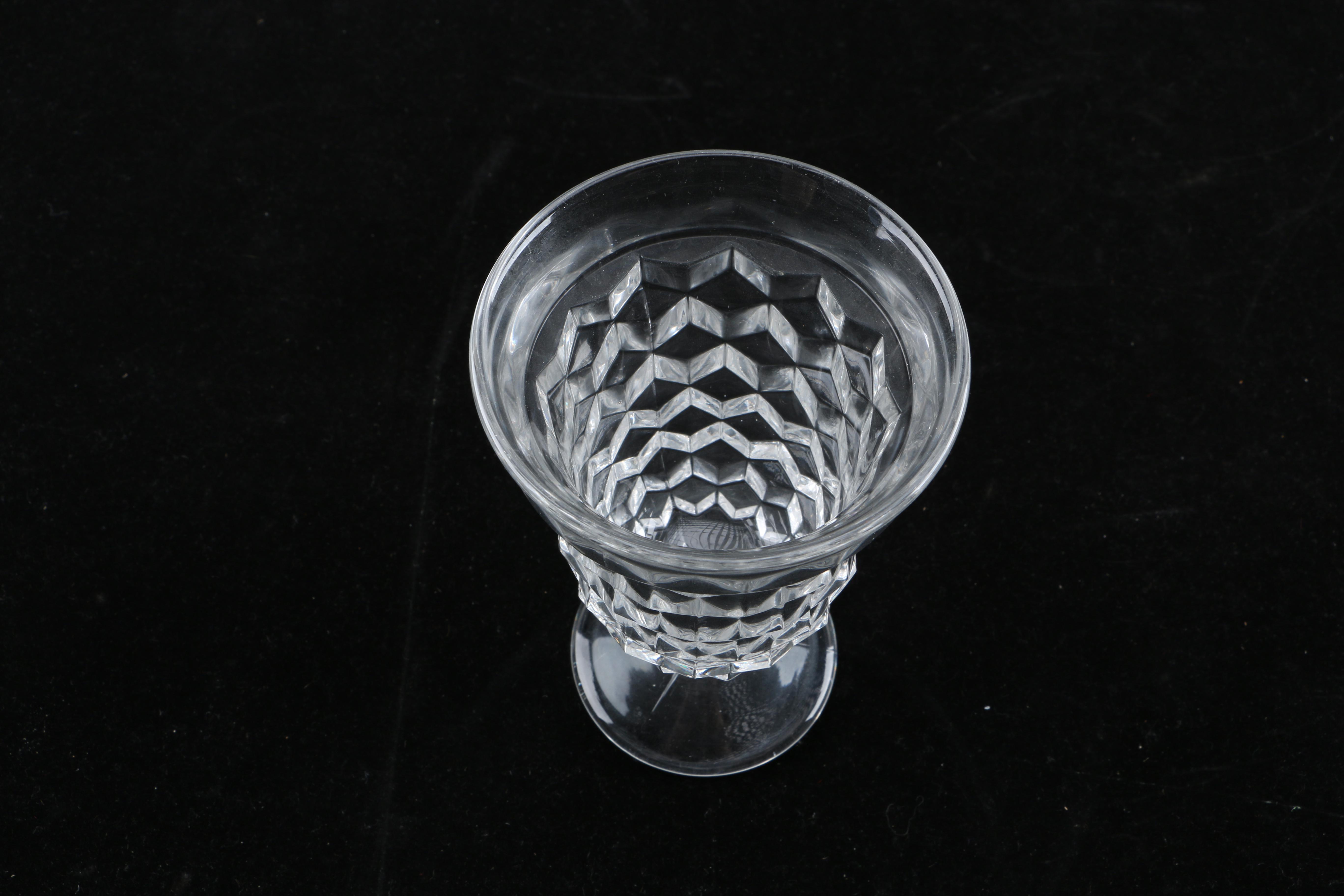 Set of Mainly Fostoria "American" Glass Dinnerware and Serveware