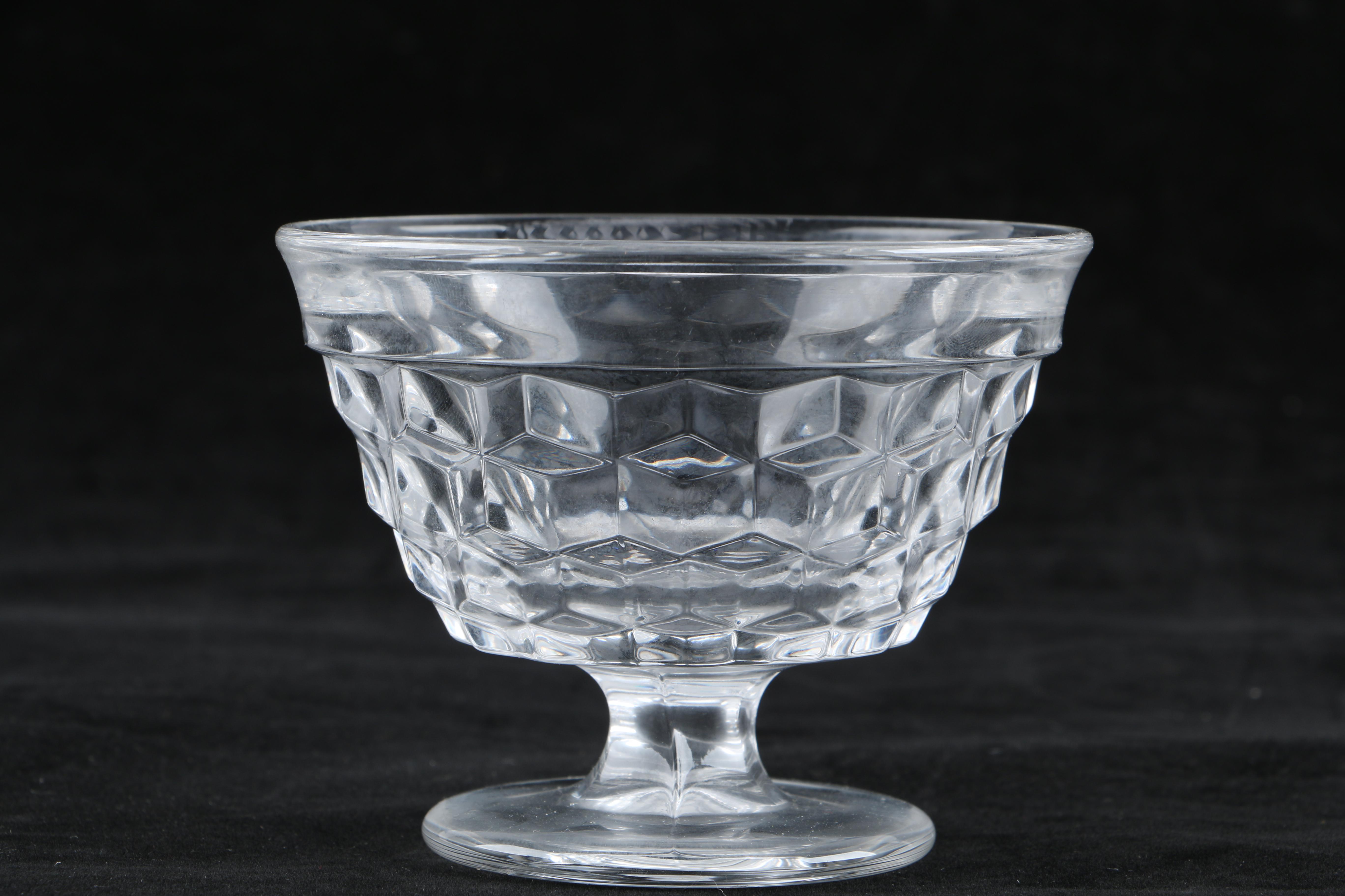 Set of Mainly Fostoria "American" Glass Dinnerware and Serveware