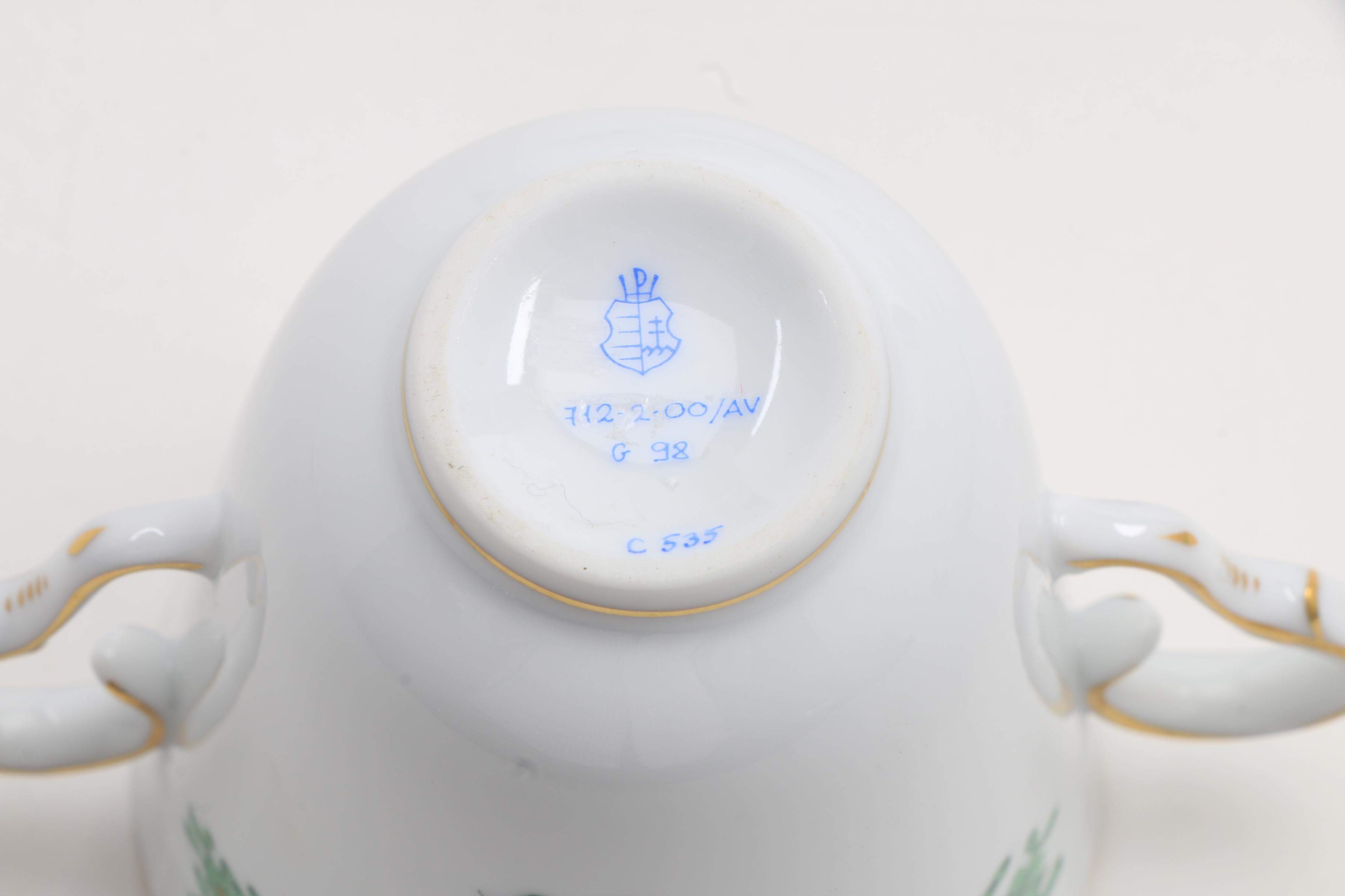 Herend Porcelain "Green Chinese Bouquet" Pitchers and More