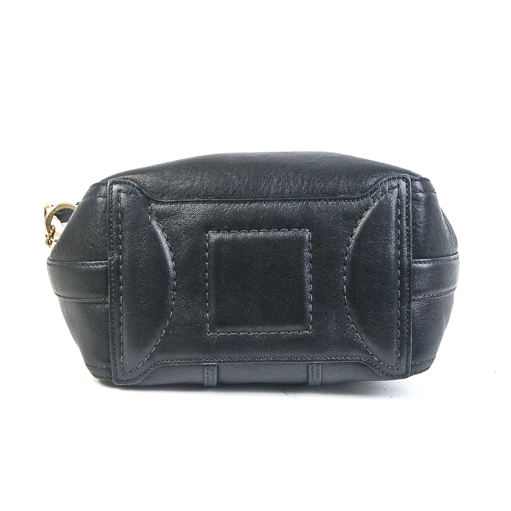 Coach Black Leather Handbag