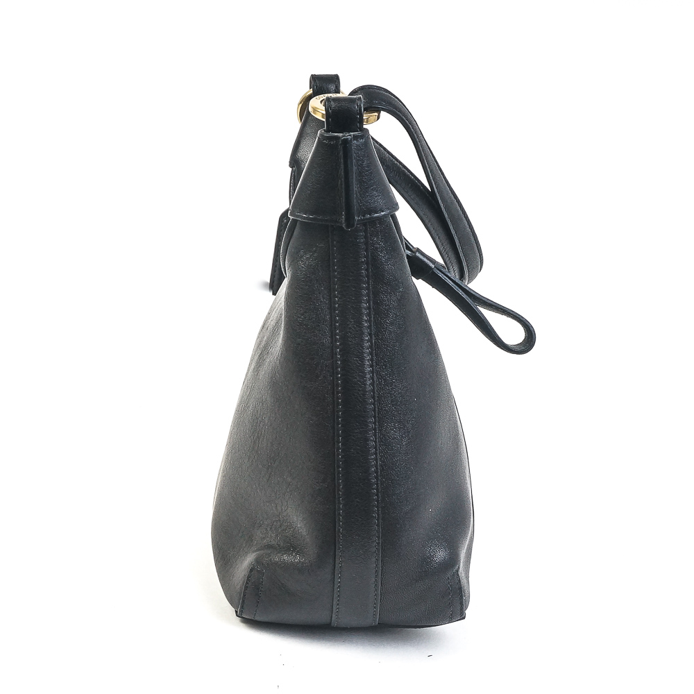 Coach Black Leather Handbag