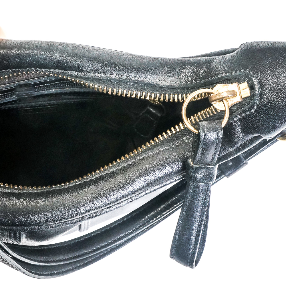 Coach Black Leather Handbag