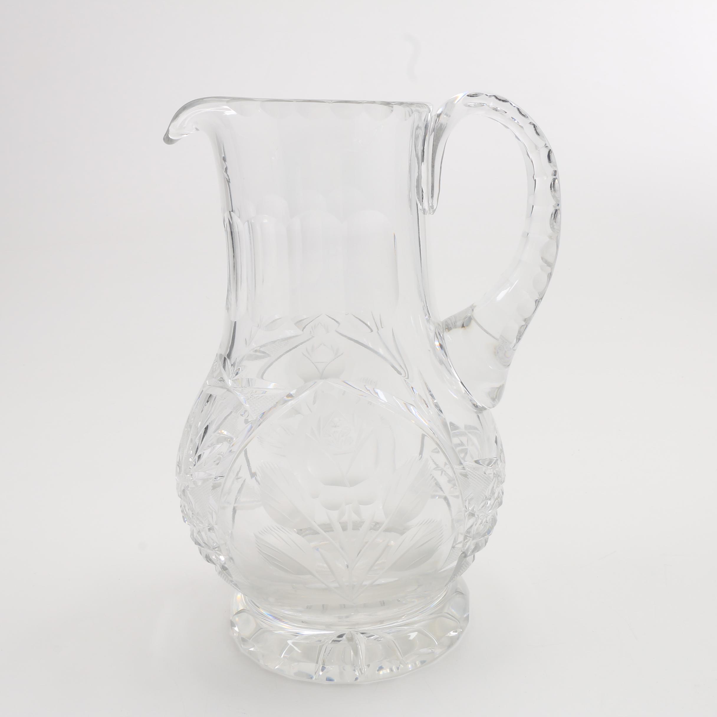 Moser Crystal Pitcher