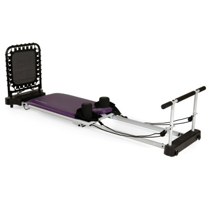 Aero Pilates Reformer Plus 5004 With Pull Up Bar, Floor Stand and Head Pillow