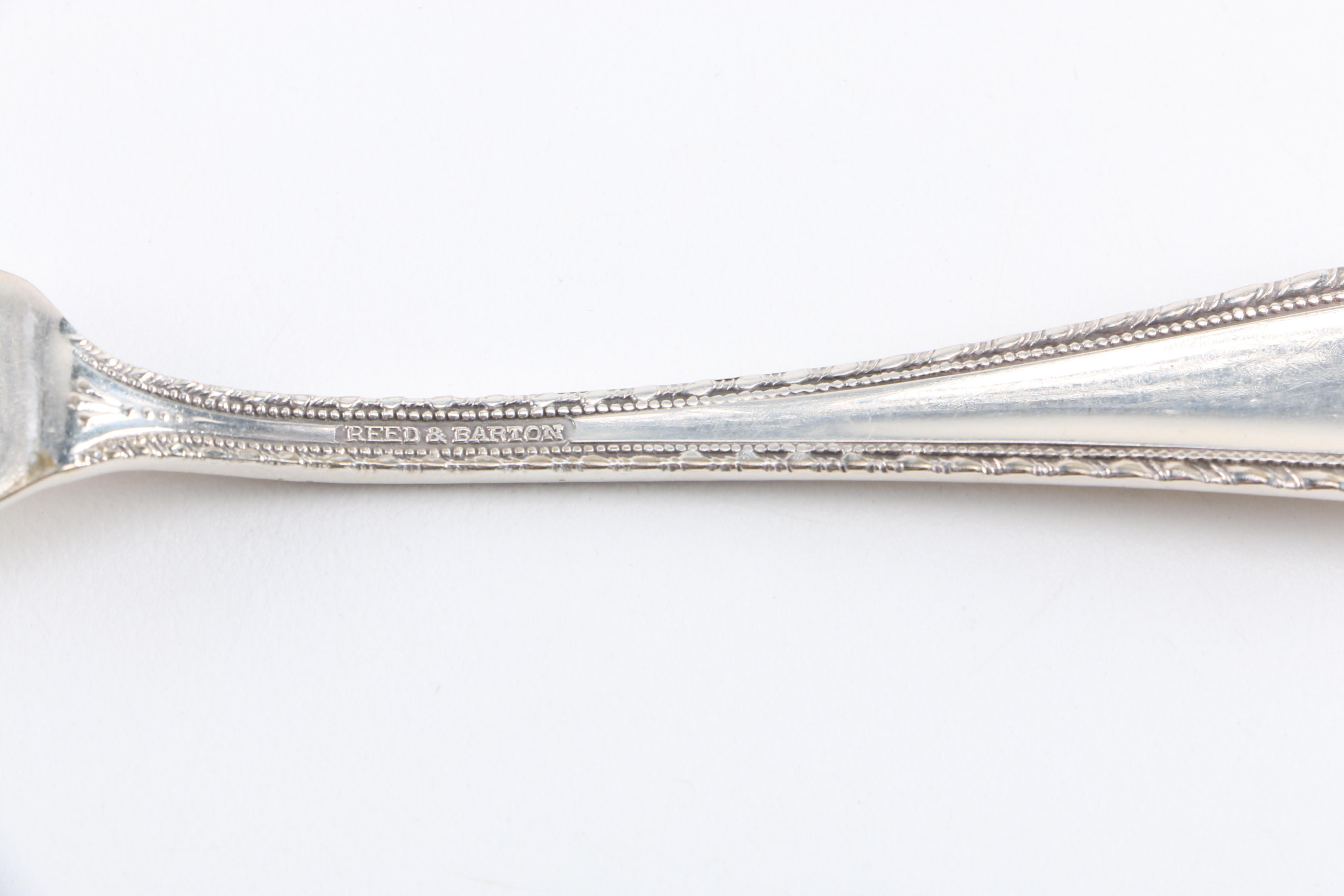 Reed & Barton "Old London" Silver Plate Flatware Set